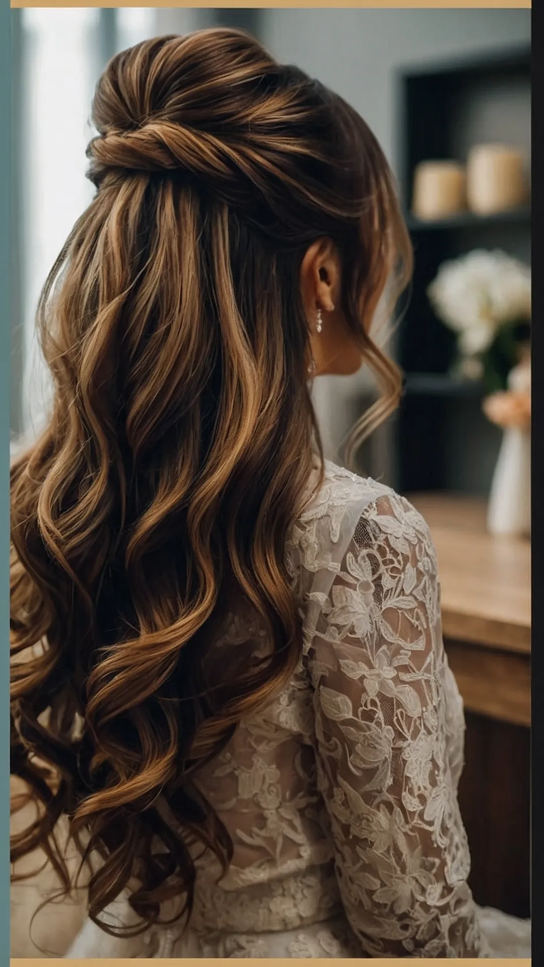 Beautiful Half Up Half Down Styles for the Perfect Wedding Hair