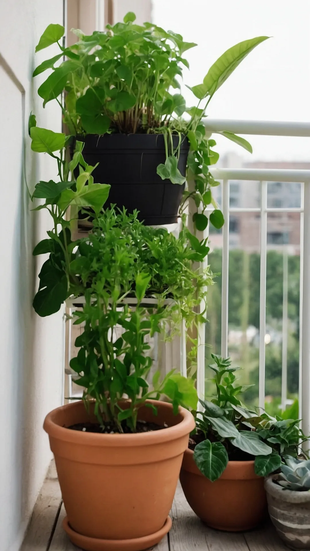 Blooming Balcony: