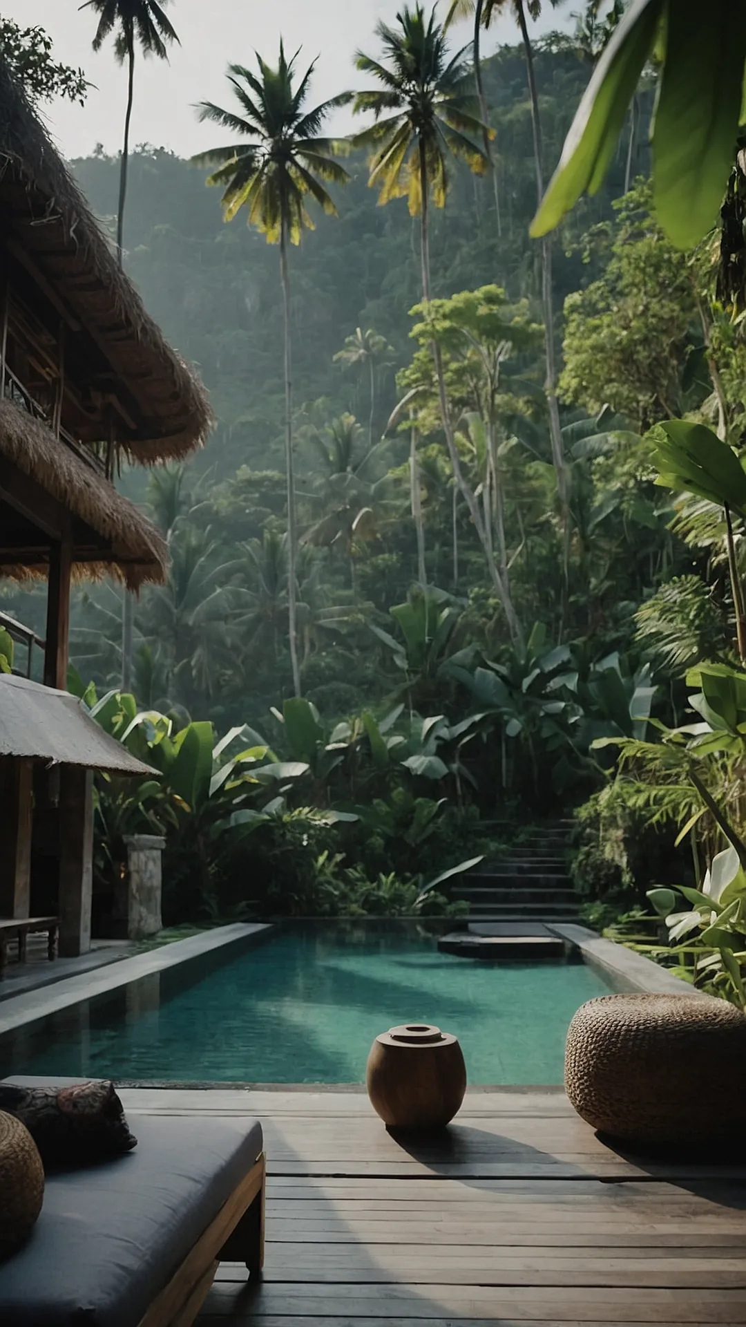 AquaZen: Bali's Poolside Paradise