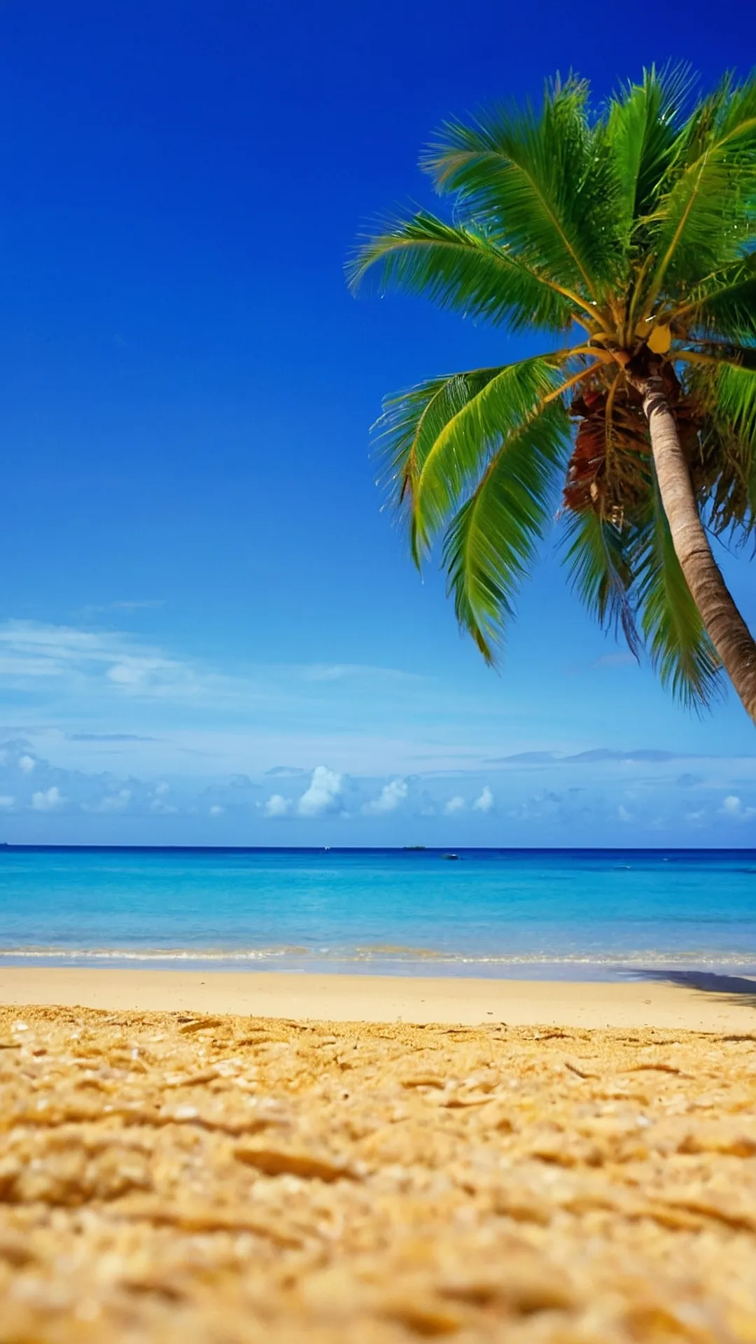 Shell Scape Tropical Vibes: 16 Coconut Beach Wallpapers to Refresh Your Screen ...