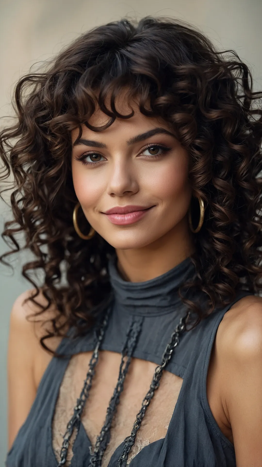 Curly Fringe Frames