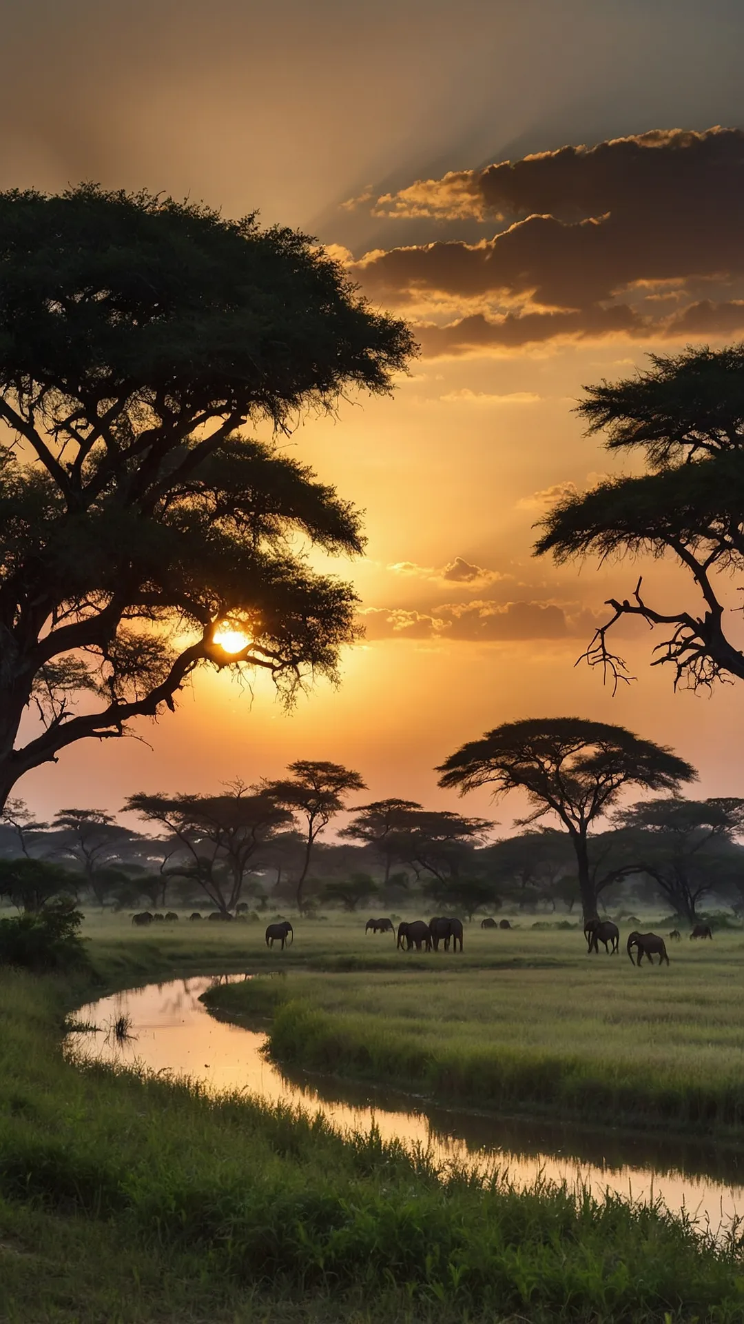 Savanna Silhouette