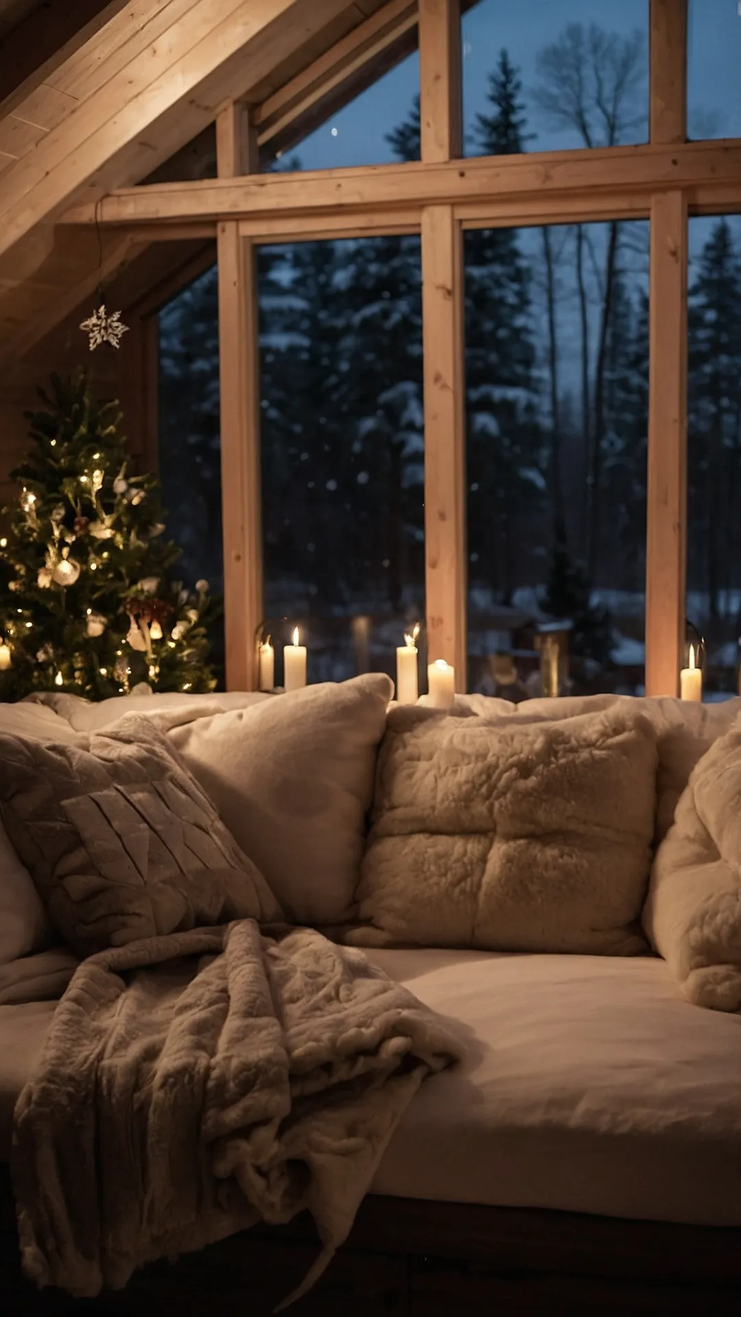 Winter's Embrace: Room Decor