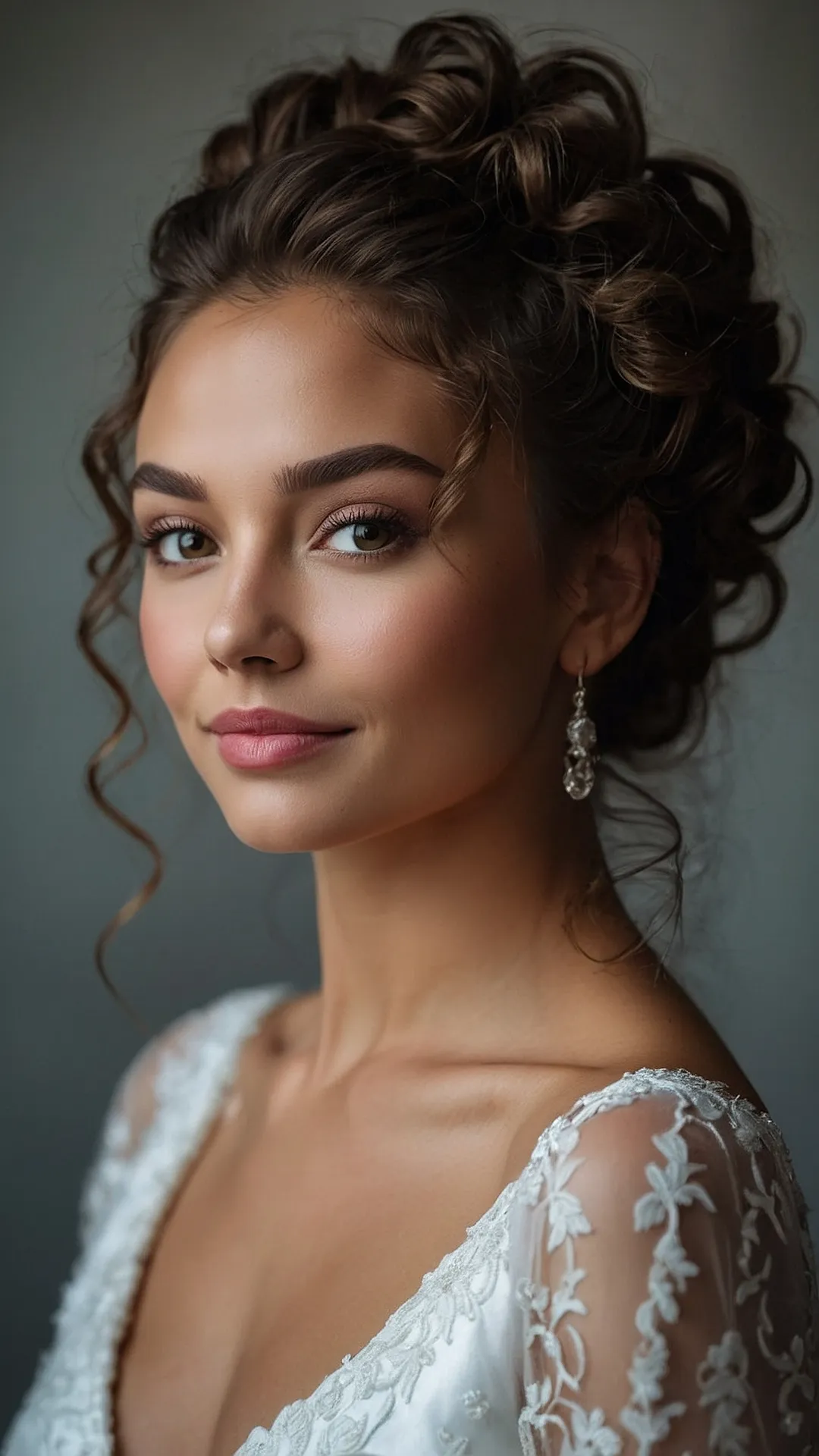 Curly Bridal Bliss