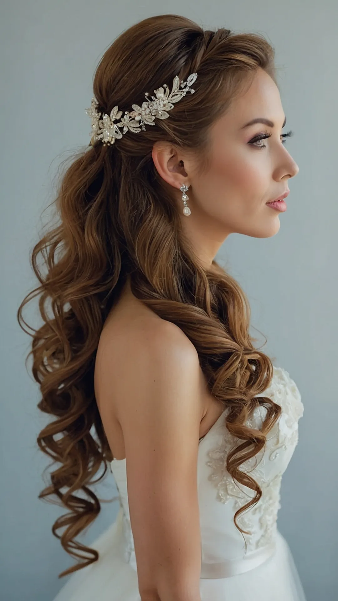 Crown of Curls: Wedding Day Magic