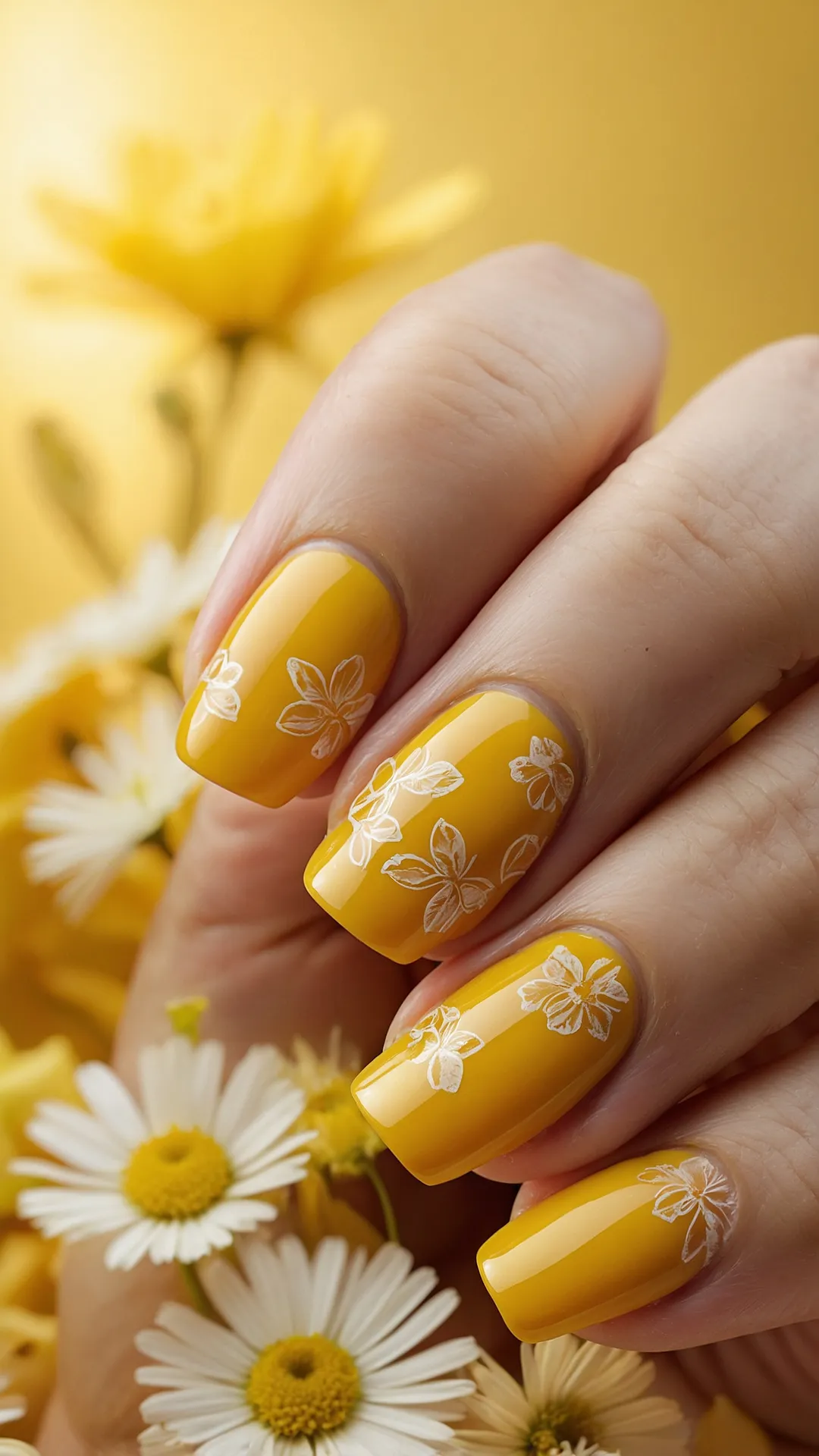 Golden Hour Nails