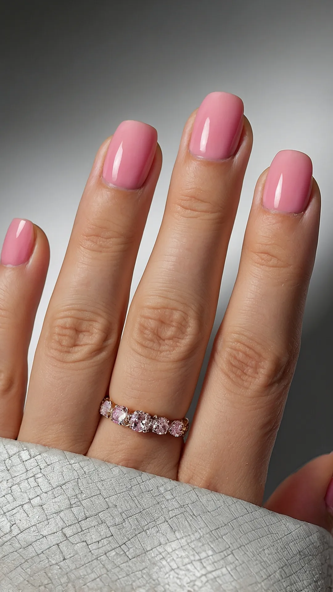 Hot Pink Summer Mani