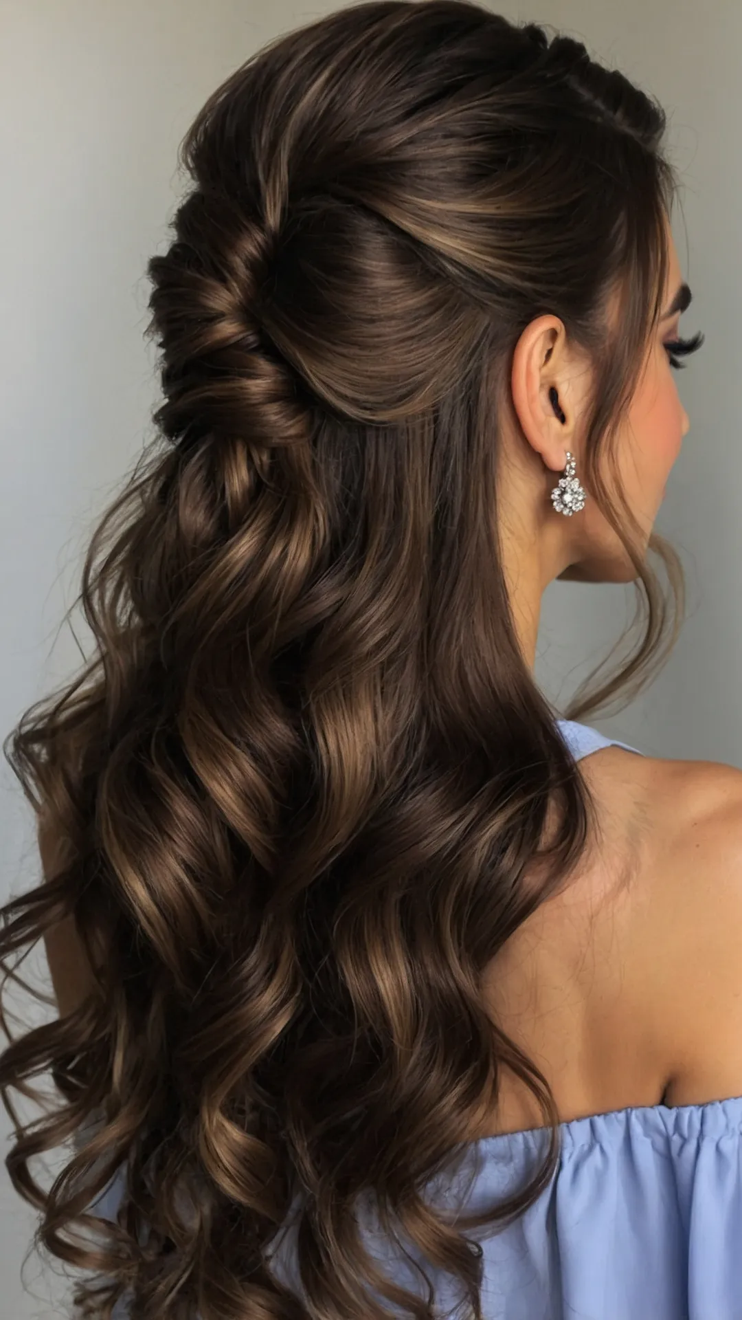 Your Half Up Prom Style