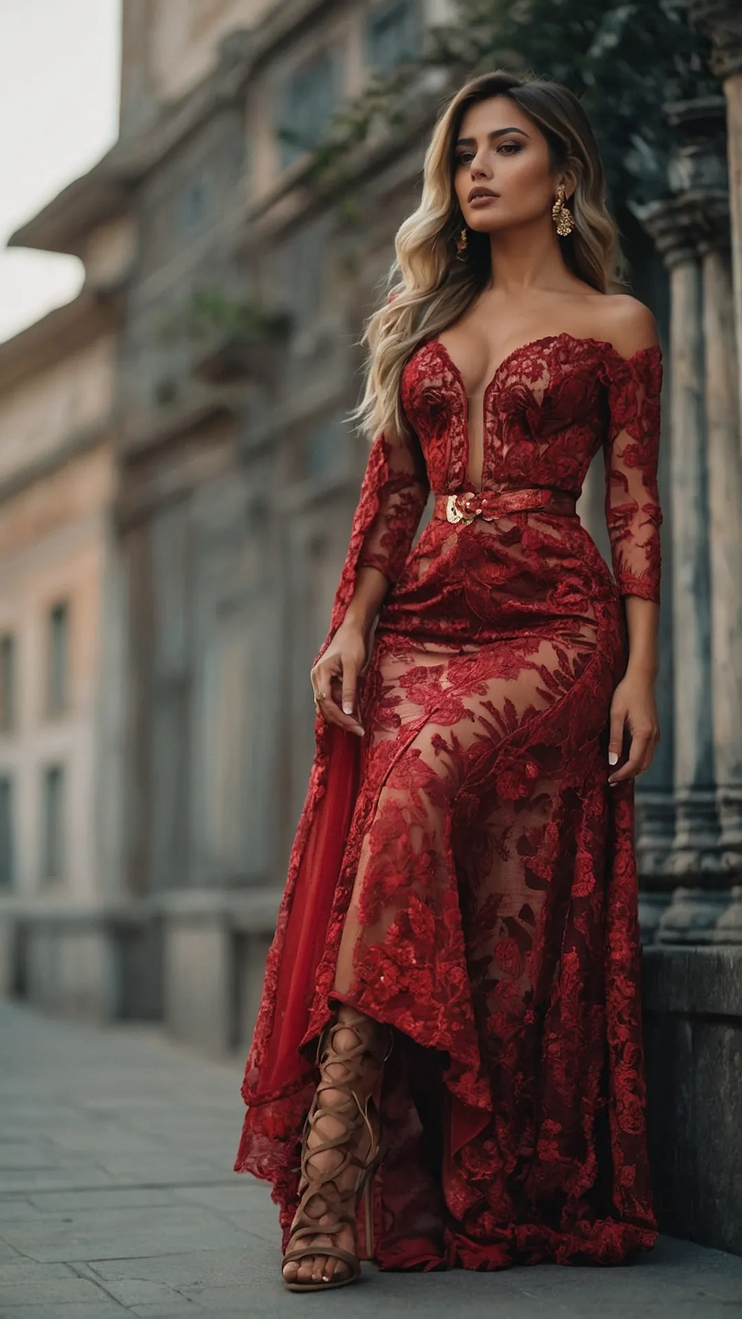 Fall Maxi Dress: Red Hot & Ready to Rule