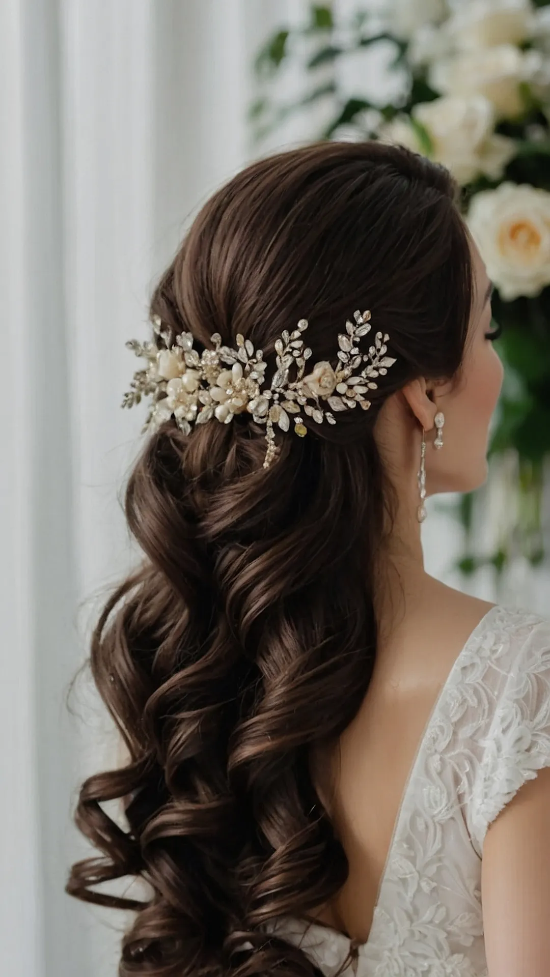 Unleash Your Curls: Bridal Style