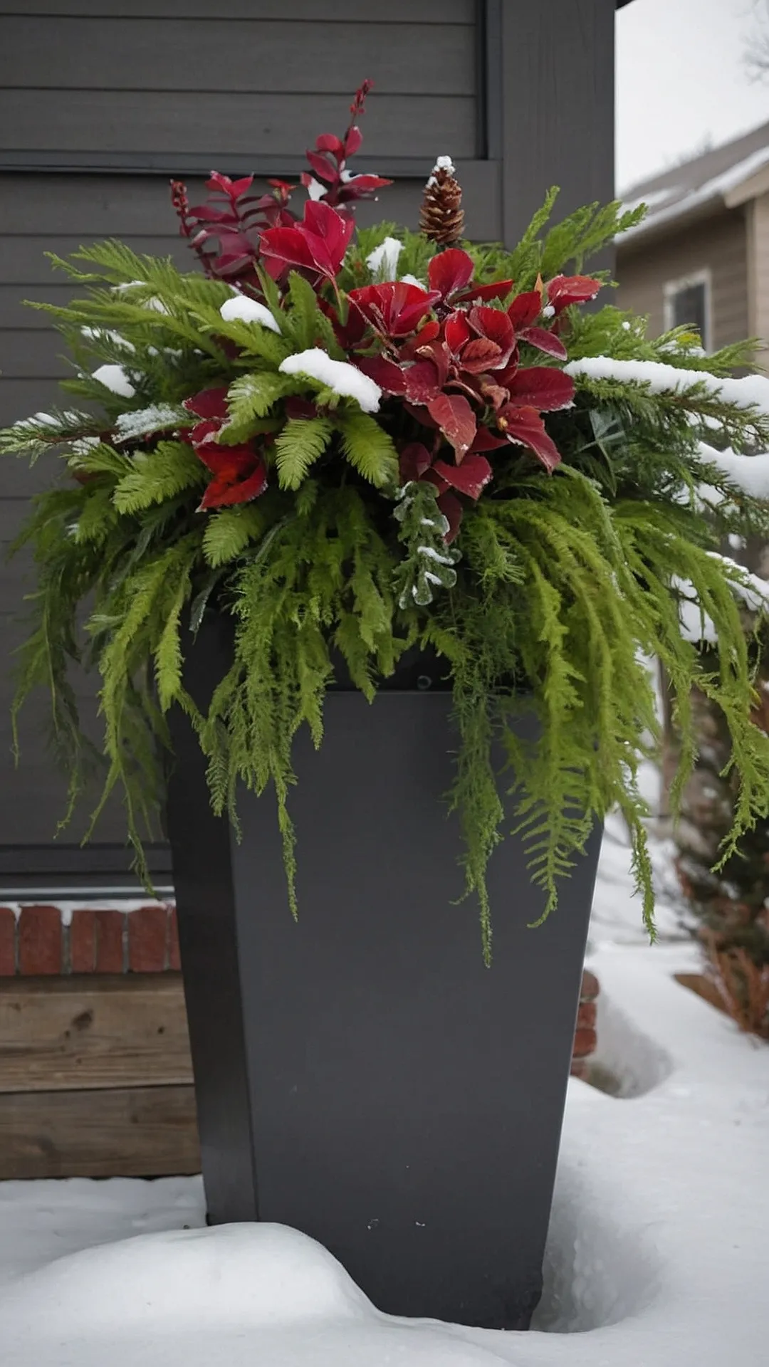 Winter Wonderland Porch: