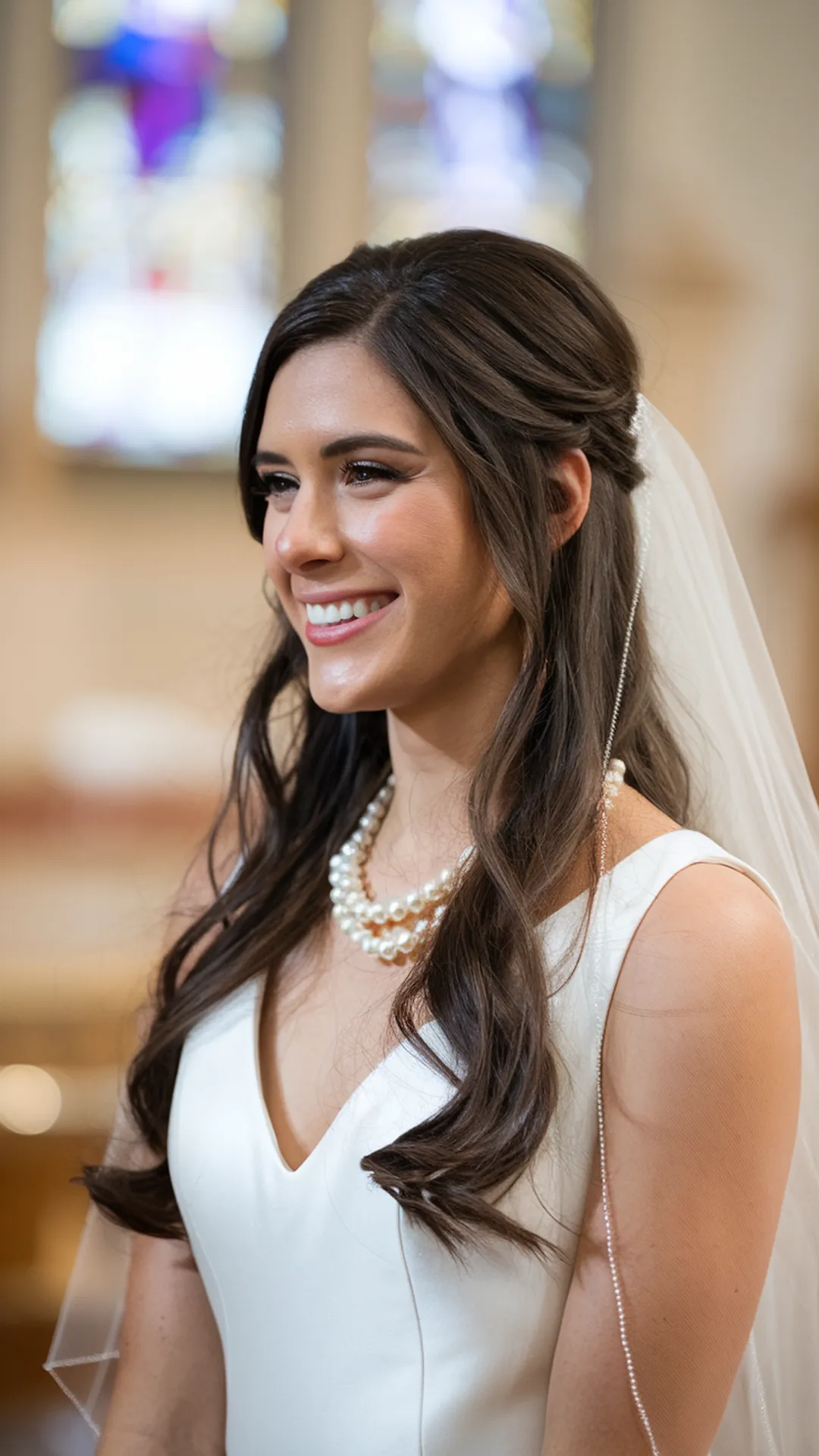 Pink Bridal Waves