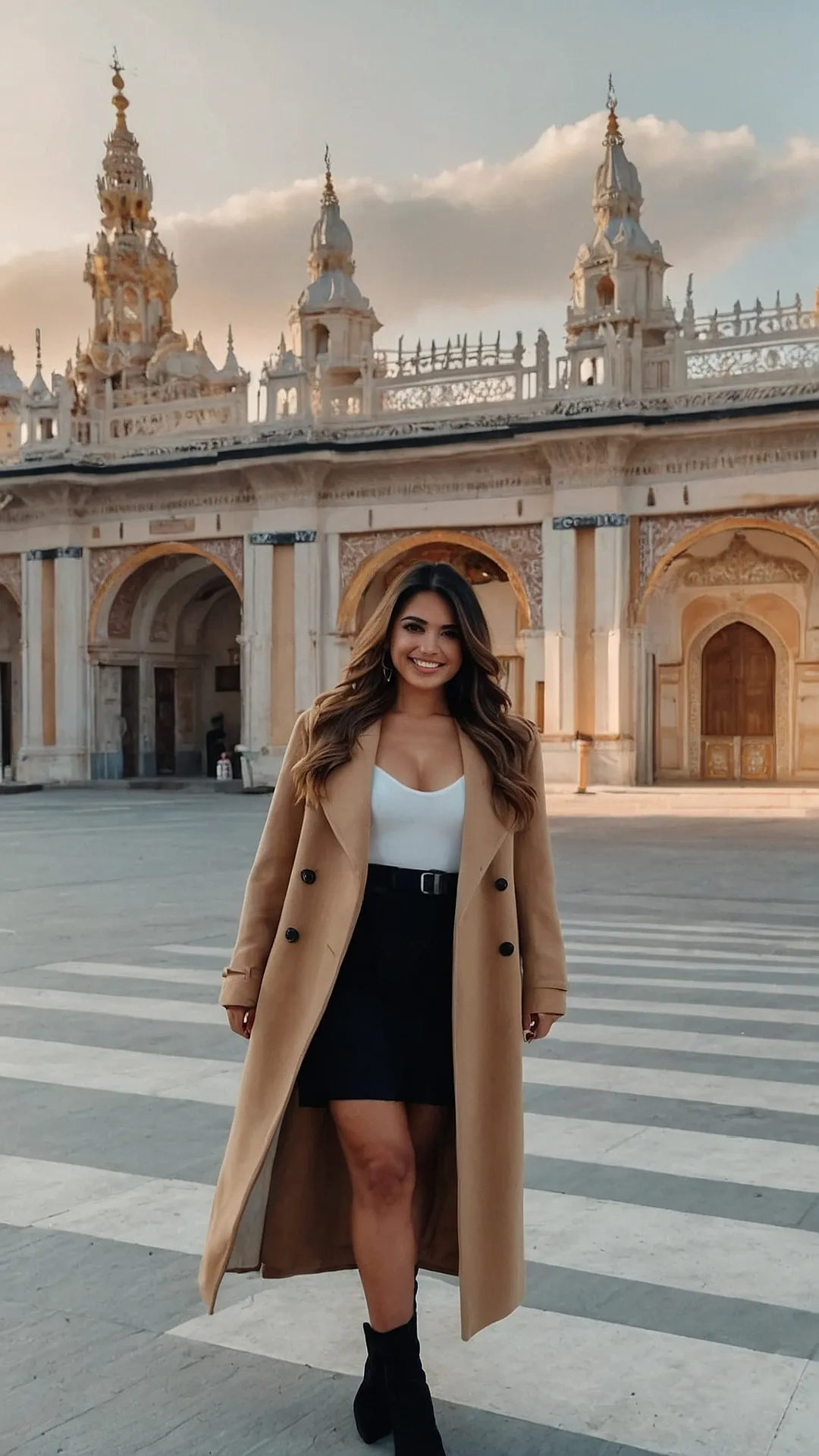 Classy Outfits & a Palace:  A Match Made in Fashion Heaven