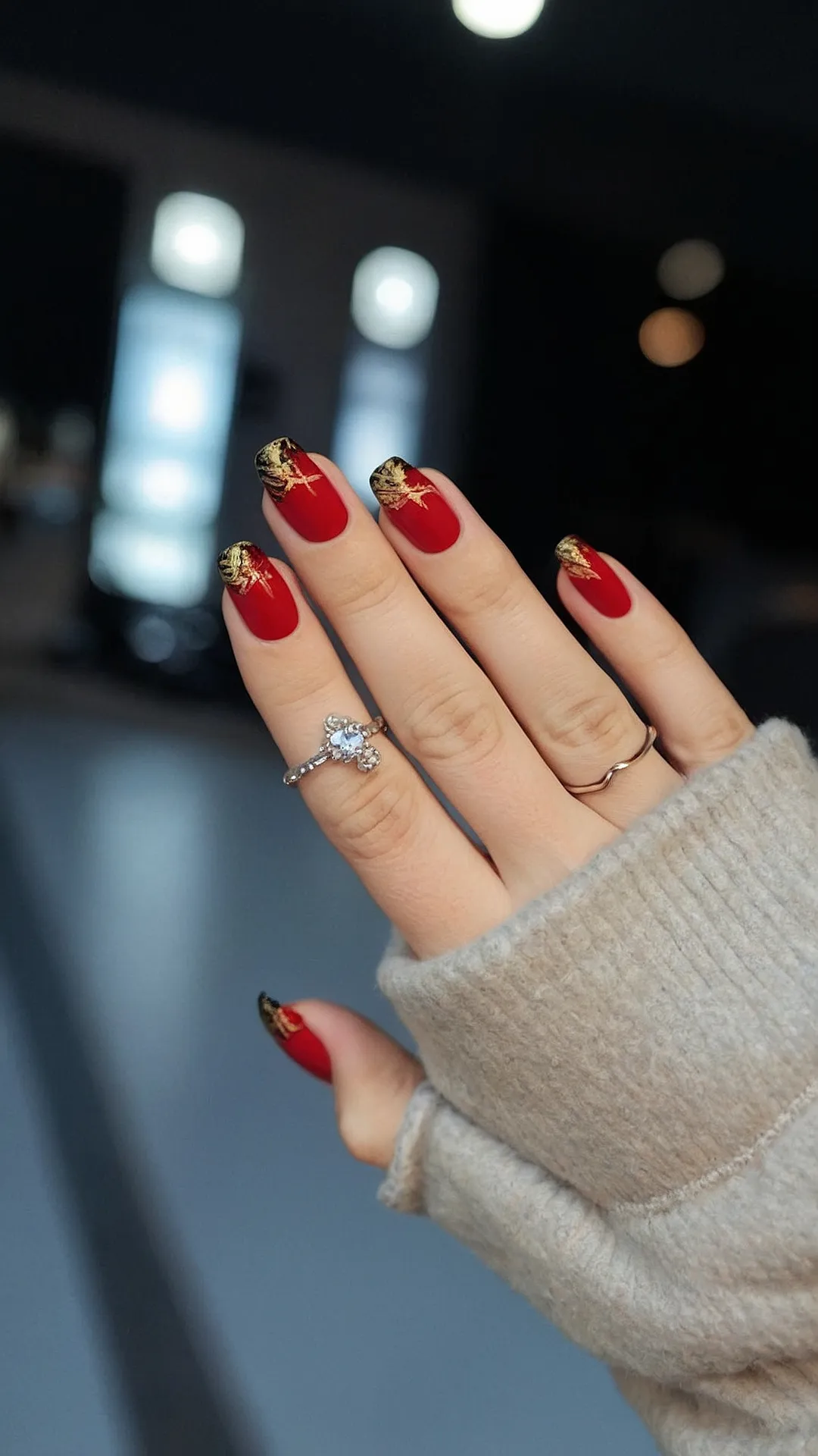 Bordeaux Bliss: Fall's Luxe Nail Hue