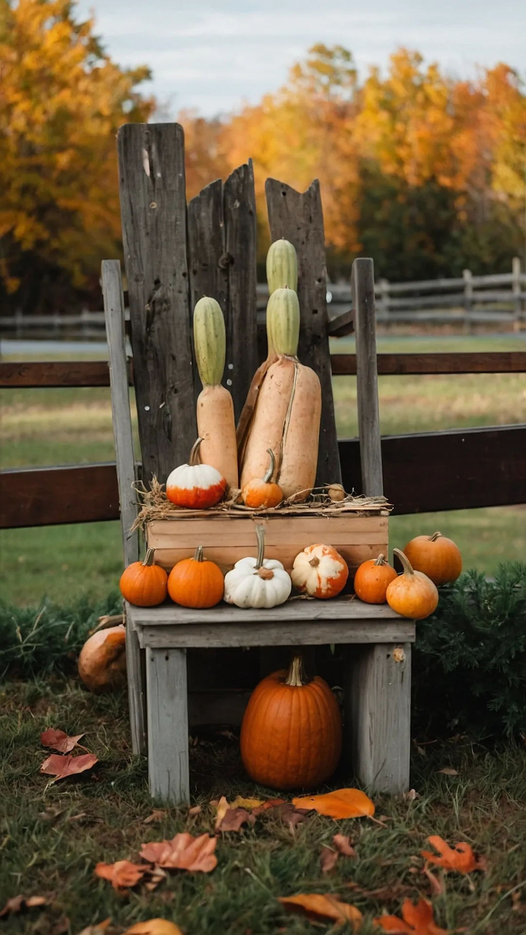 Pumpkin Patch Gathering: