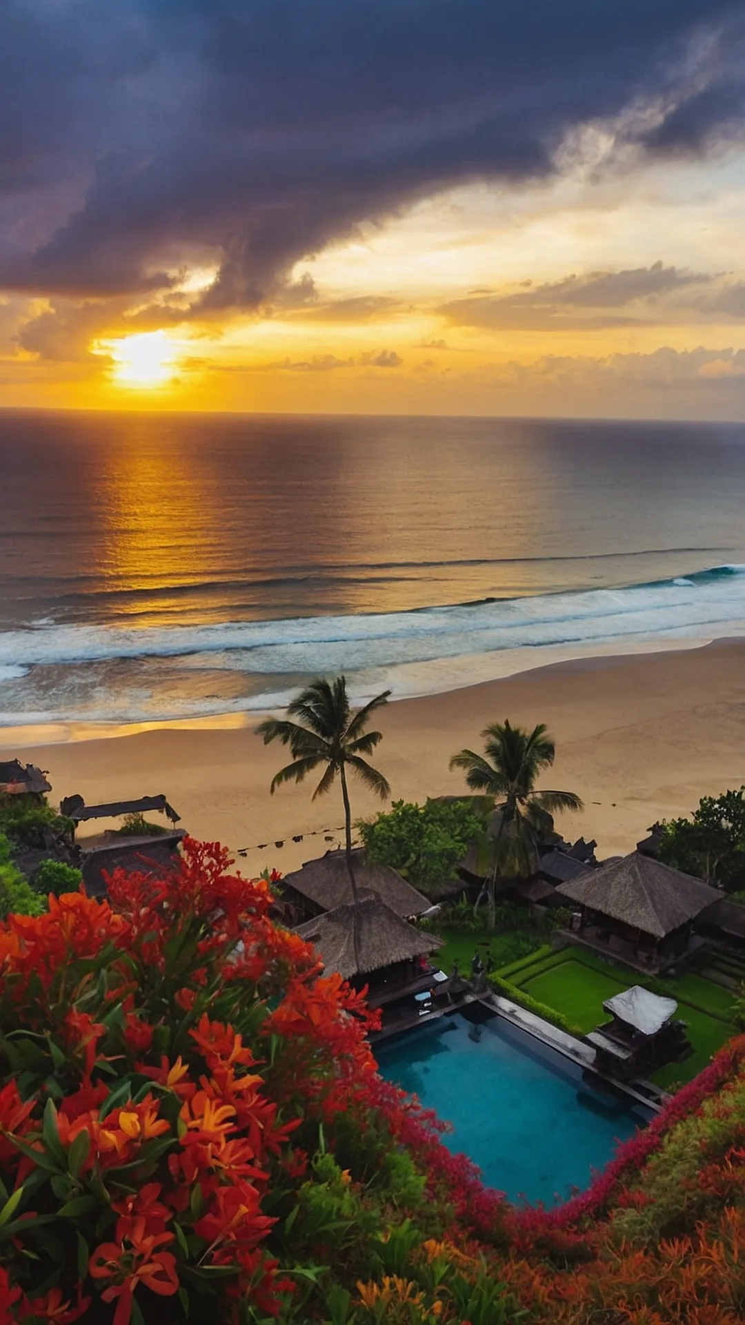 Sunset Nirvana: Bali's Dreamy Horizon