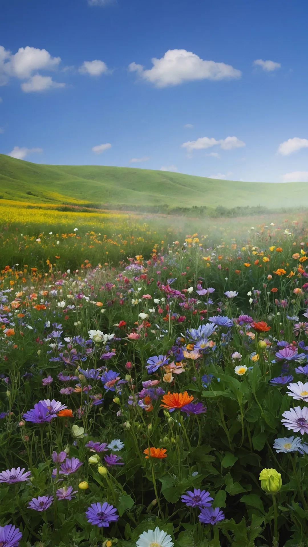 Vivid Screen Florals