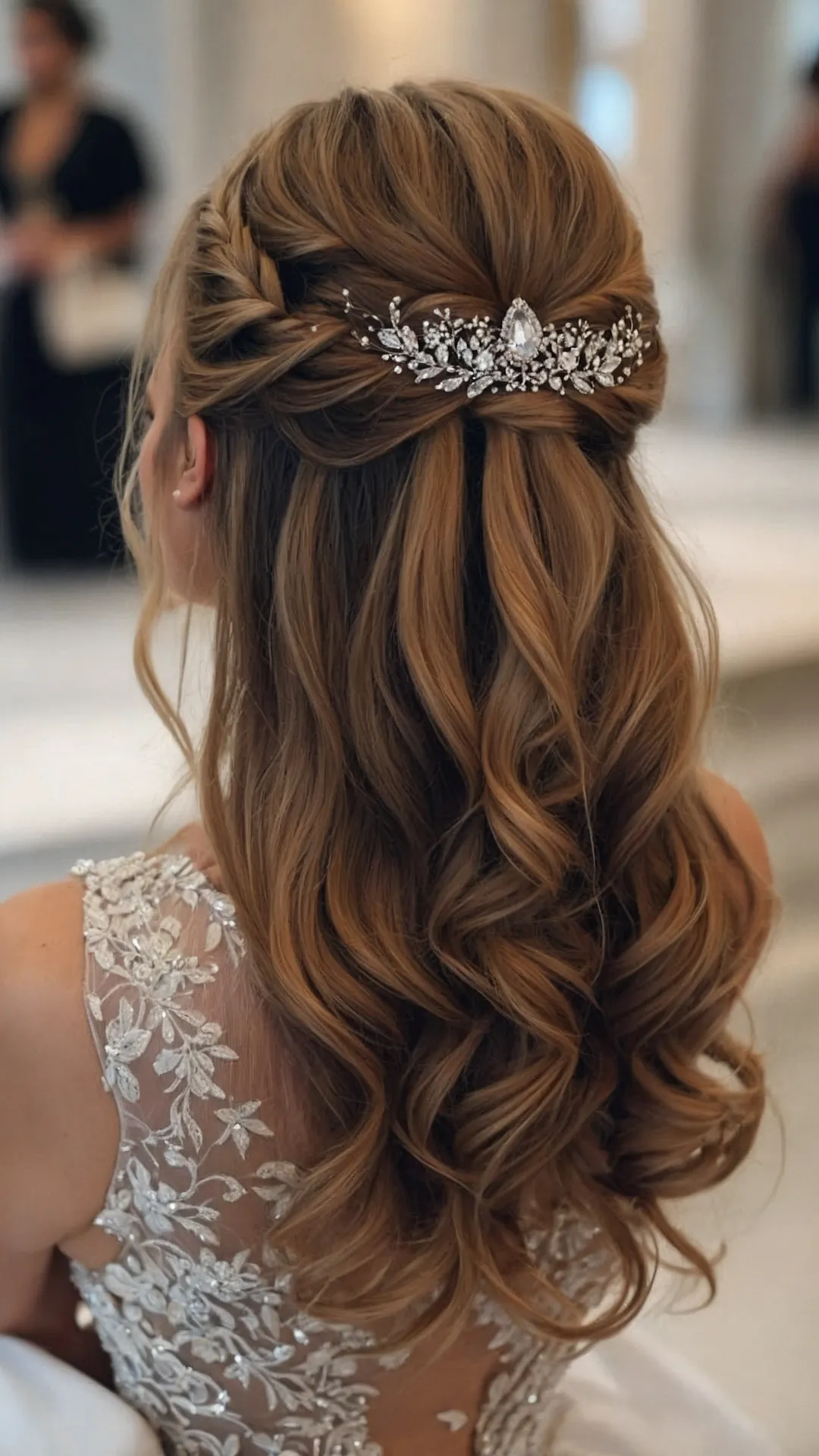 Prom Night Shine: Half Up Look
