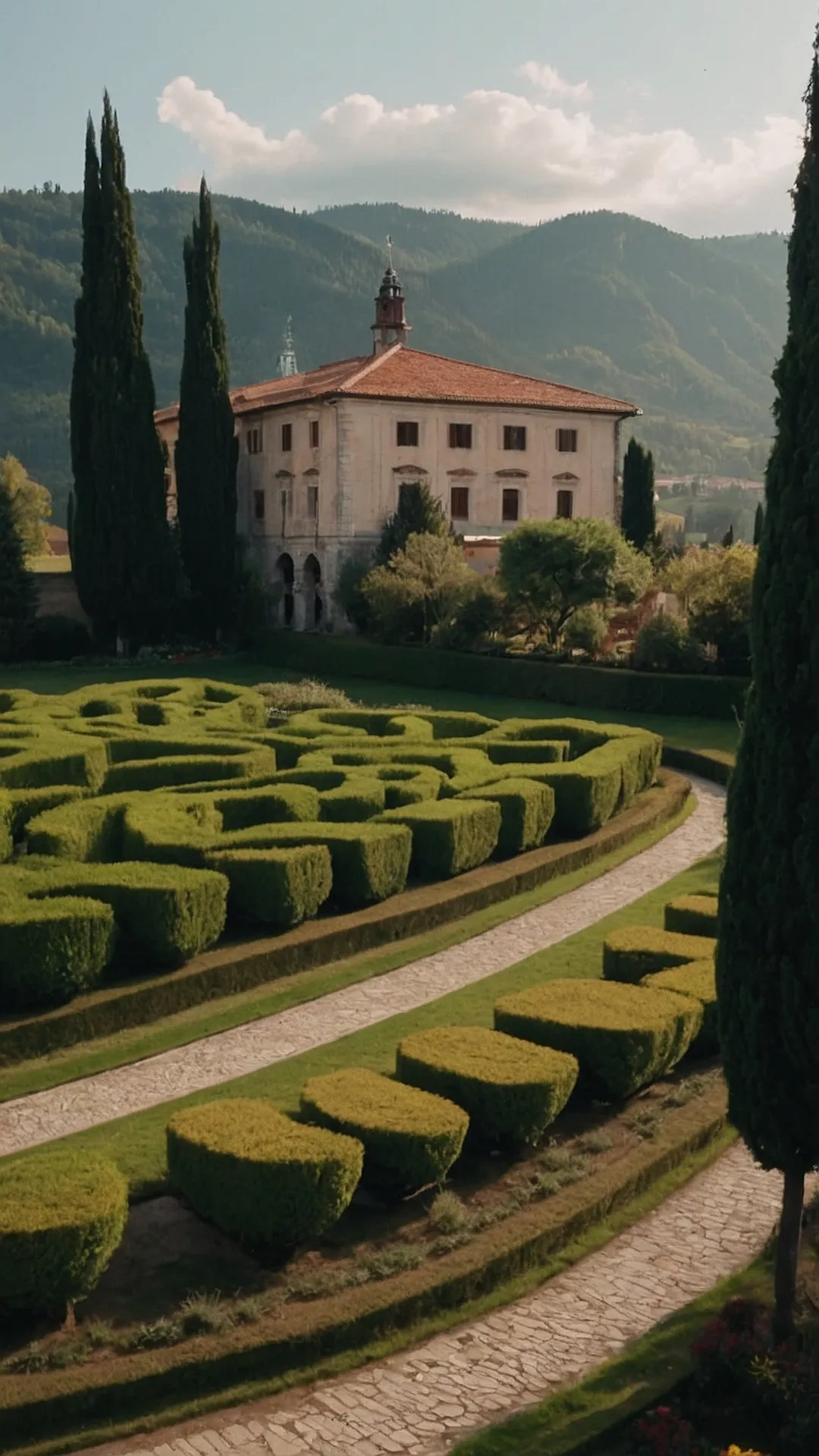 Italian Garden Labyrinth: