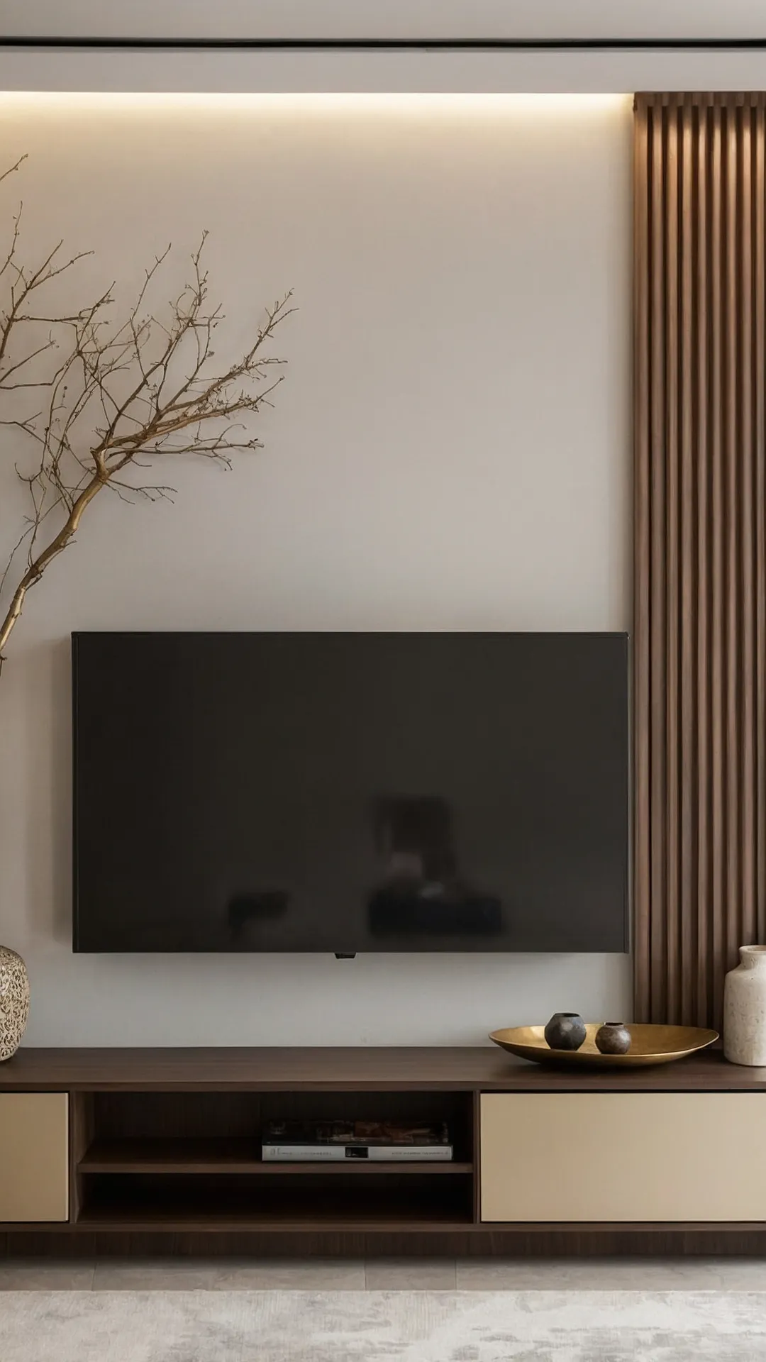 Glow-Up Your Living Room Cupboards