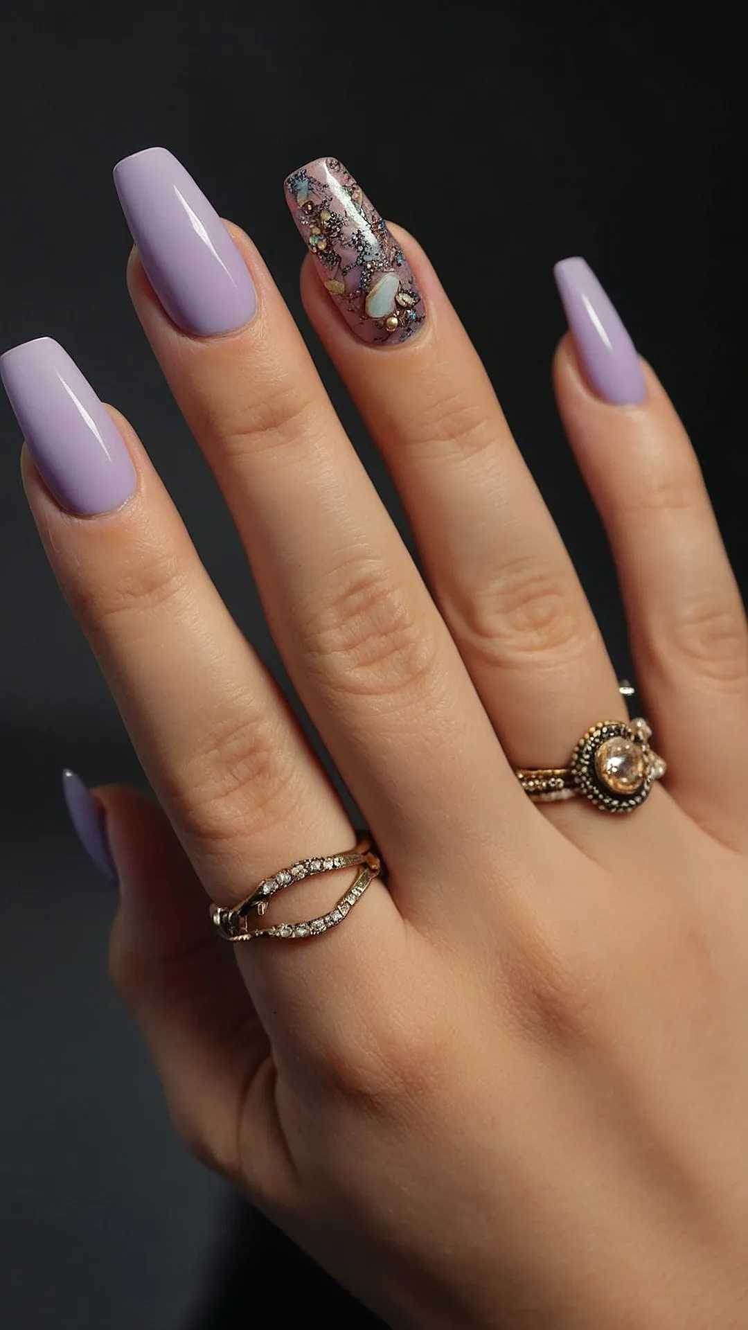 Glitter Dreams in Amethyst