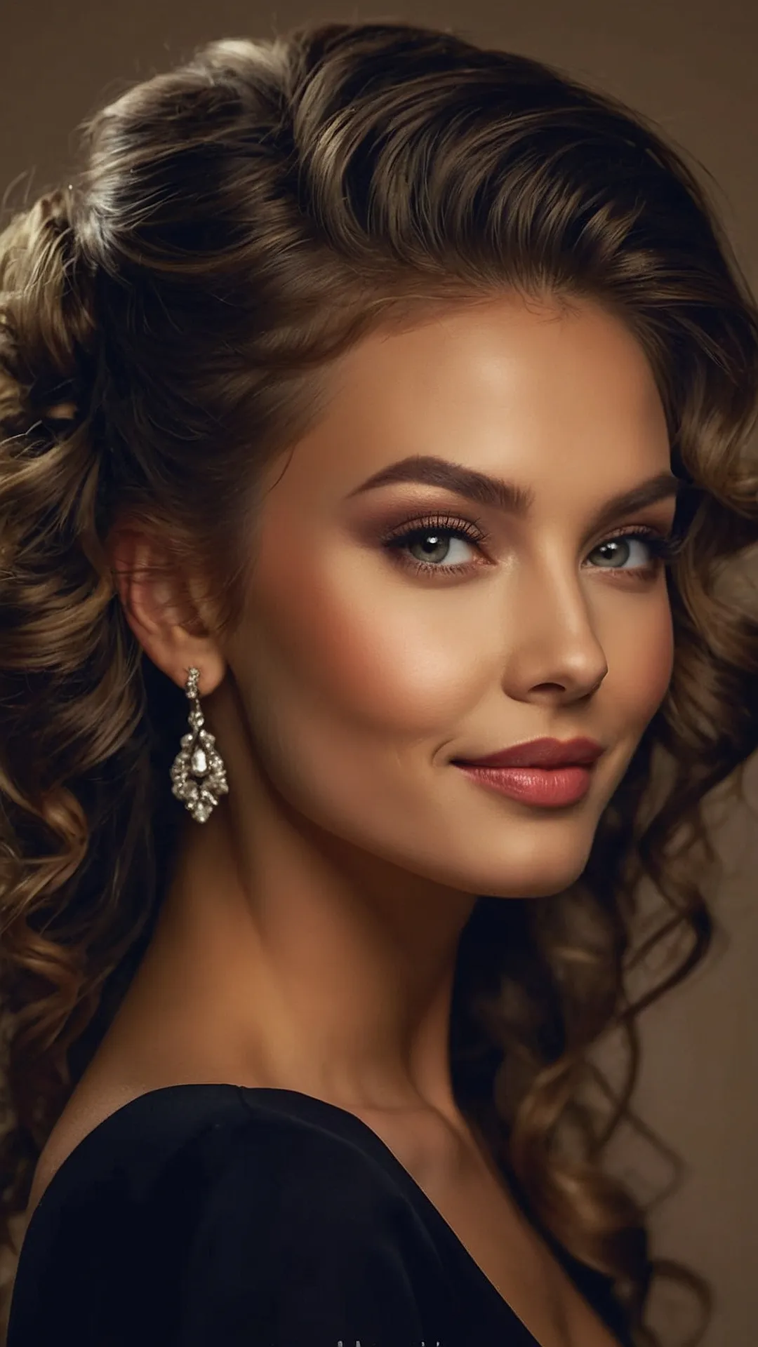 Glamorous Bridal Waves