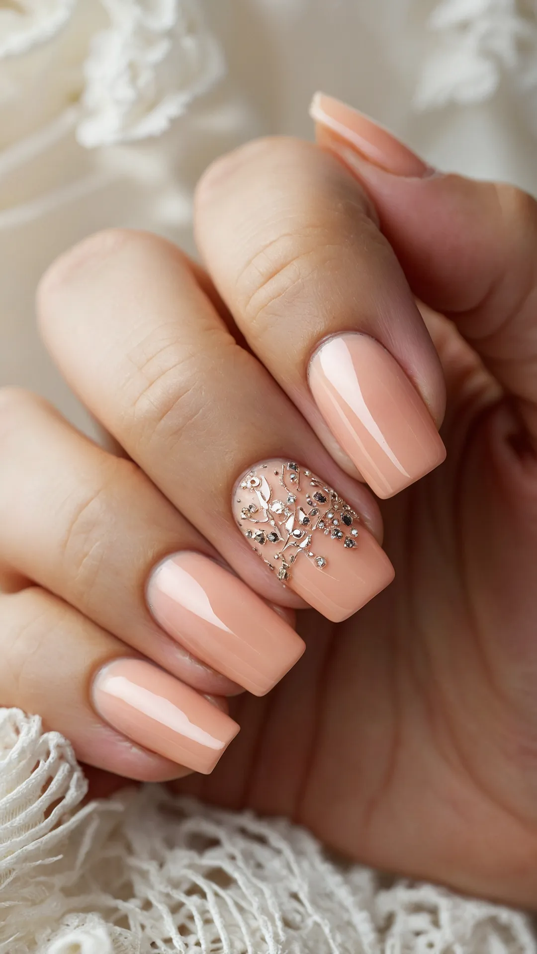 Gleaming Peach Touch