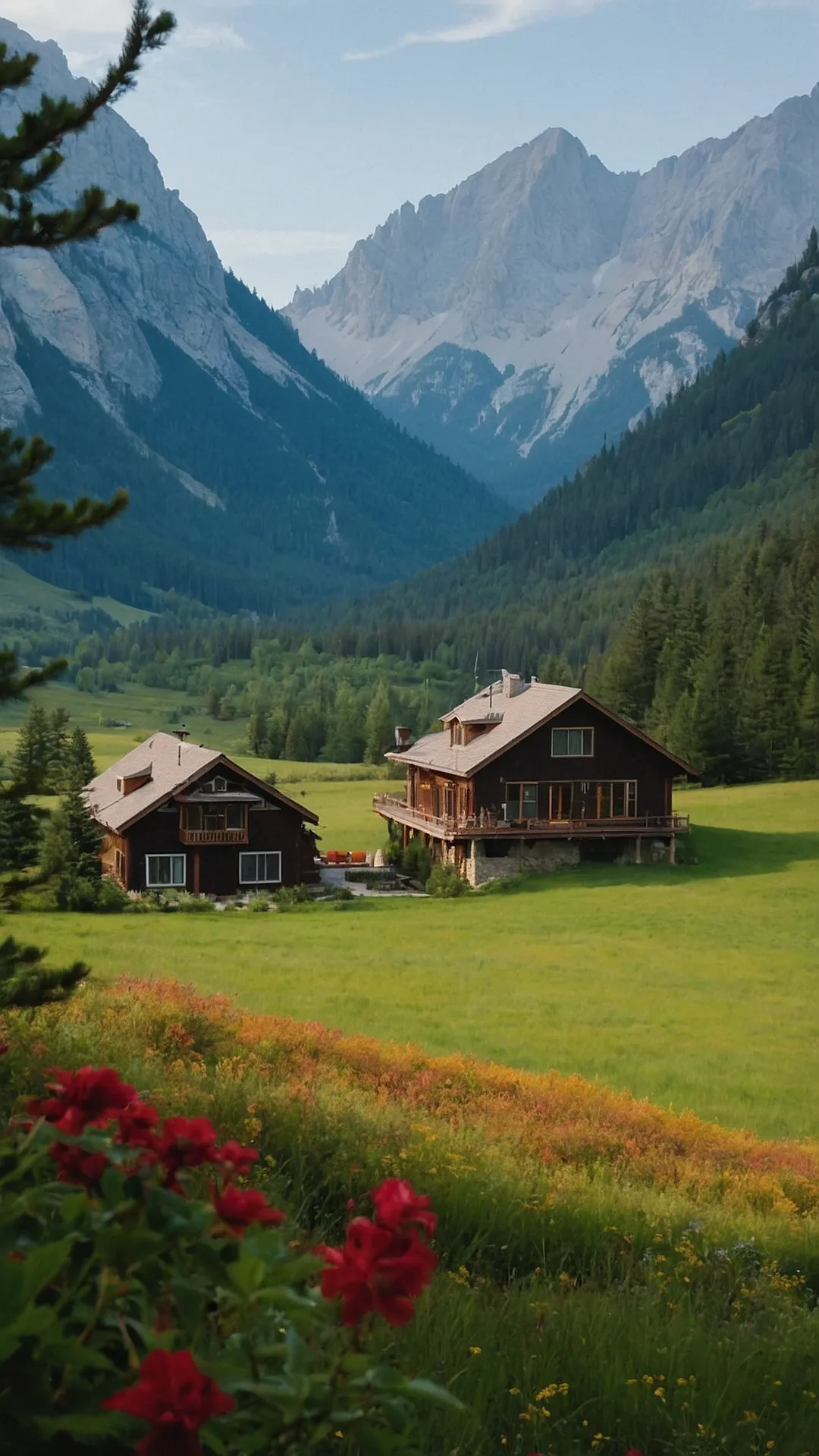 Warmth and Nature Cozy Mountain Home Aesthetic