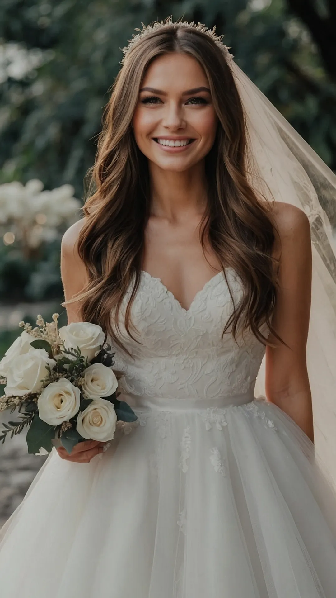 Trendy Wedding Hairstyles and Veils for a Fashion-Forward Bride