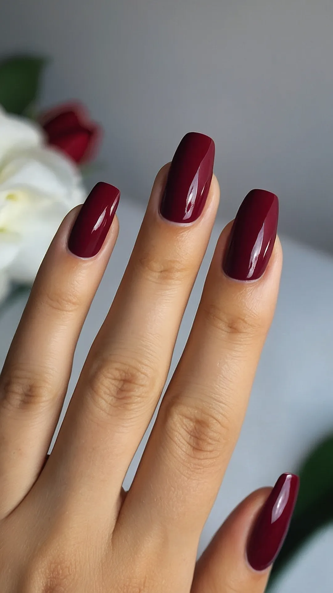 Burgundy Beauty: