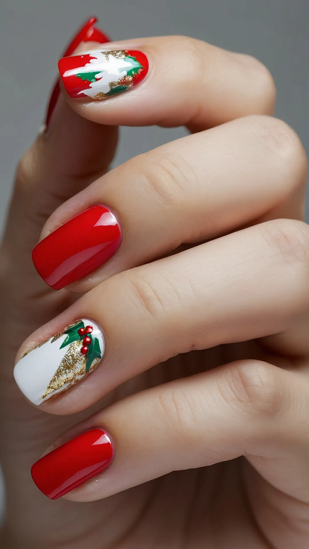 Jingle Bell Nails