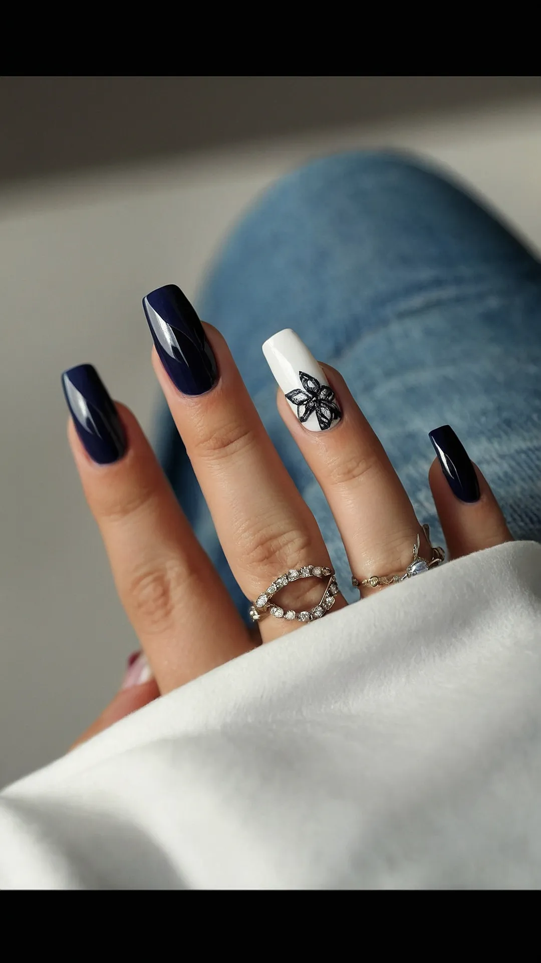 Deep Winter Nail Designs