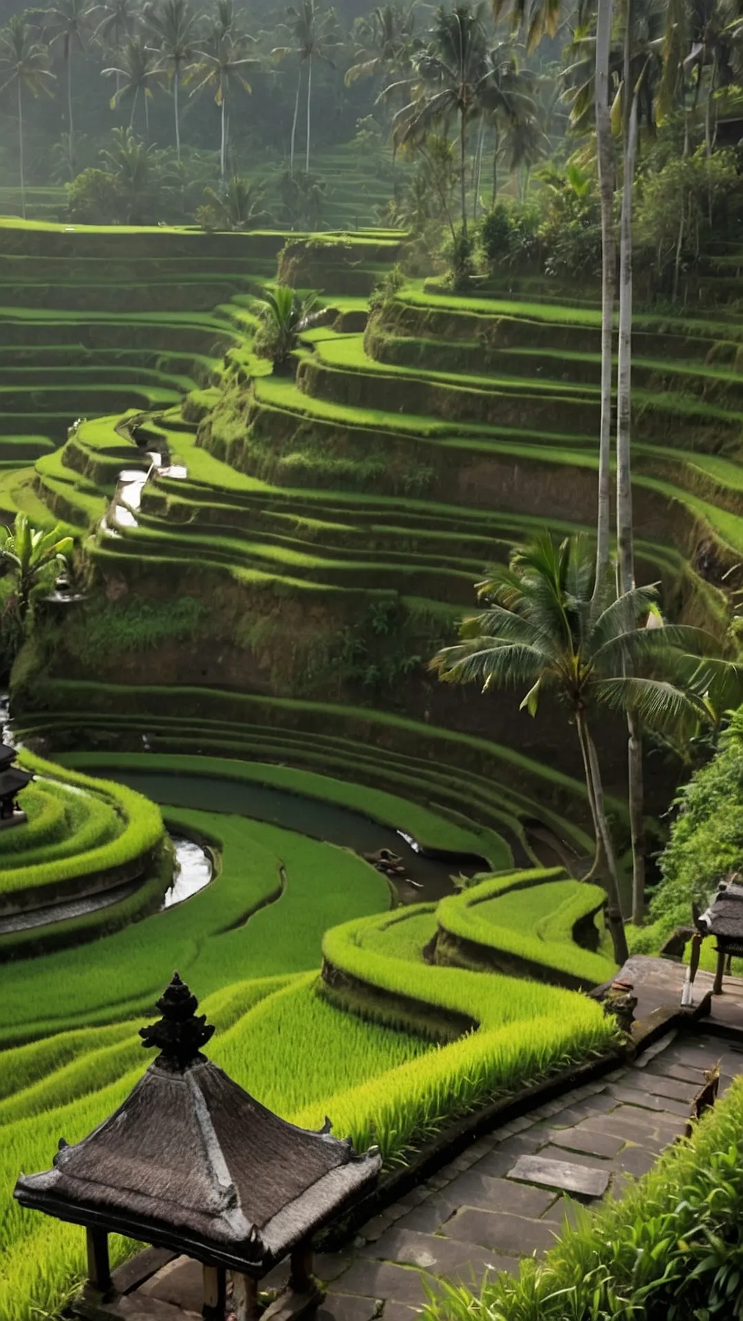 Glowing Terraces