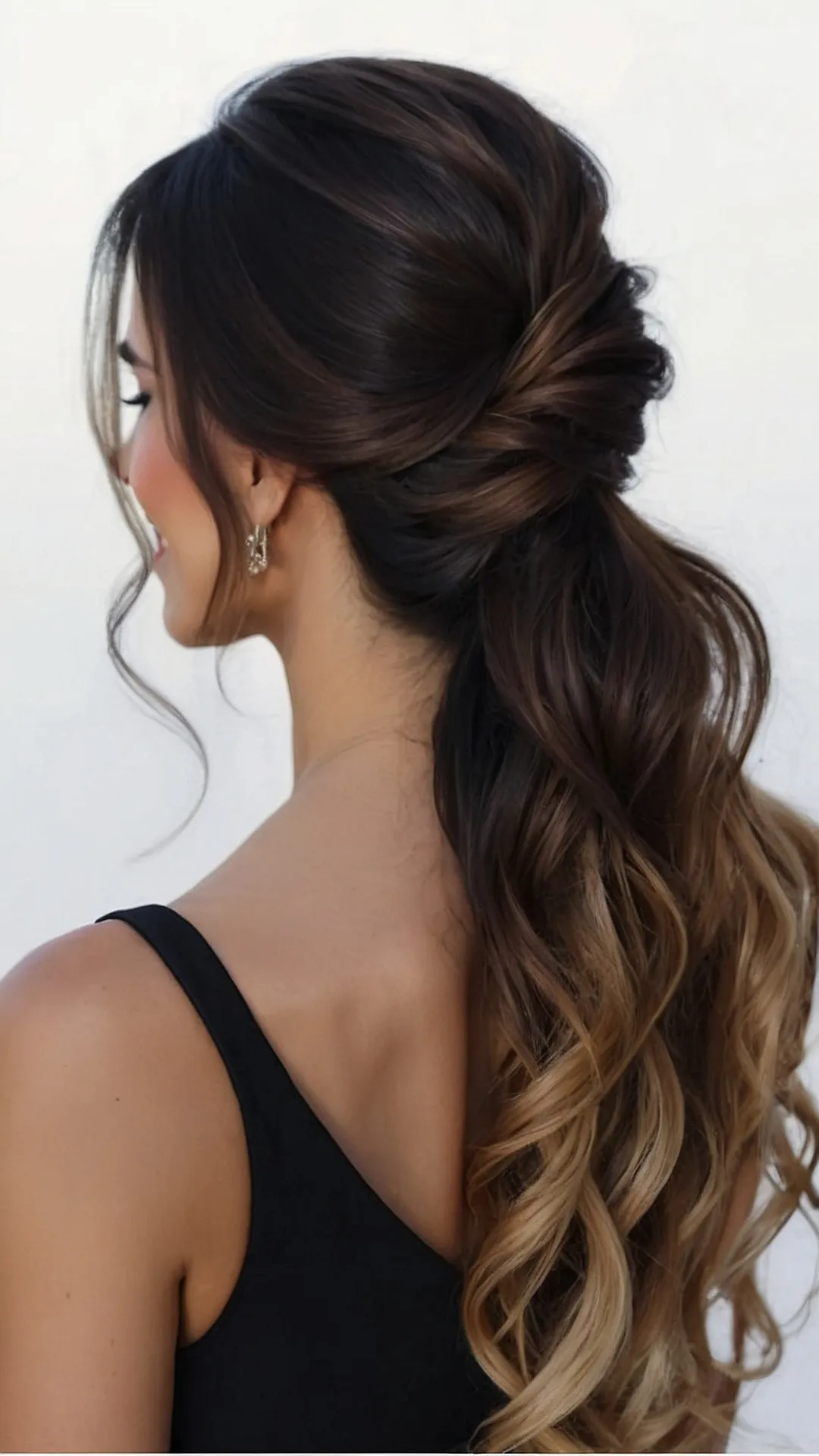 Bridal Hair Goals:  The Low-Maintenance Look