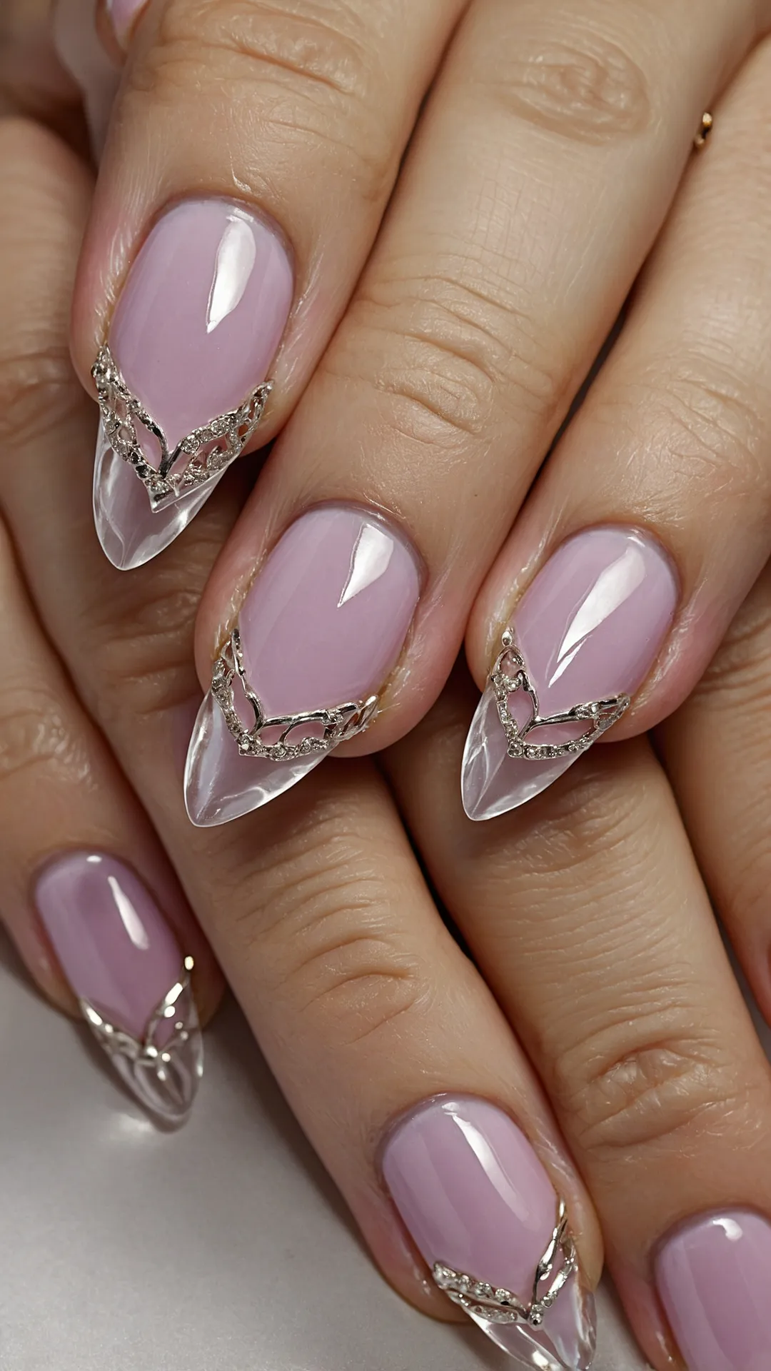 Prom Nails On Display