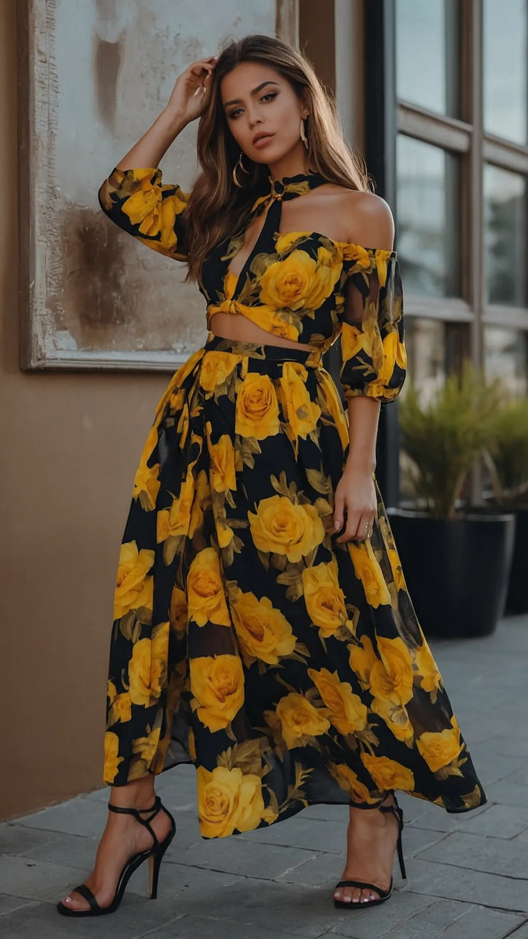 Fall in Love with This Floral Maxi Dress!