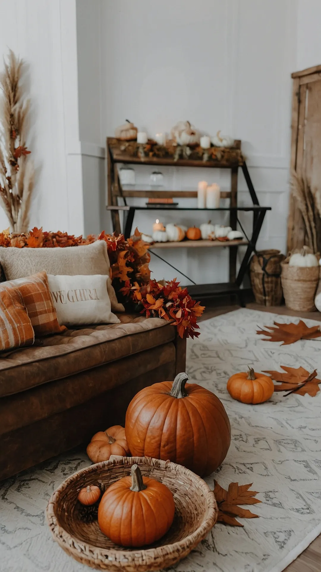 Autumn's Embrace: Porch Edition: