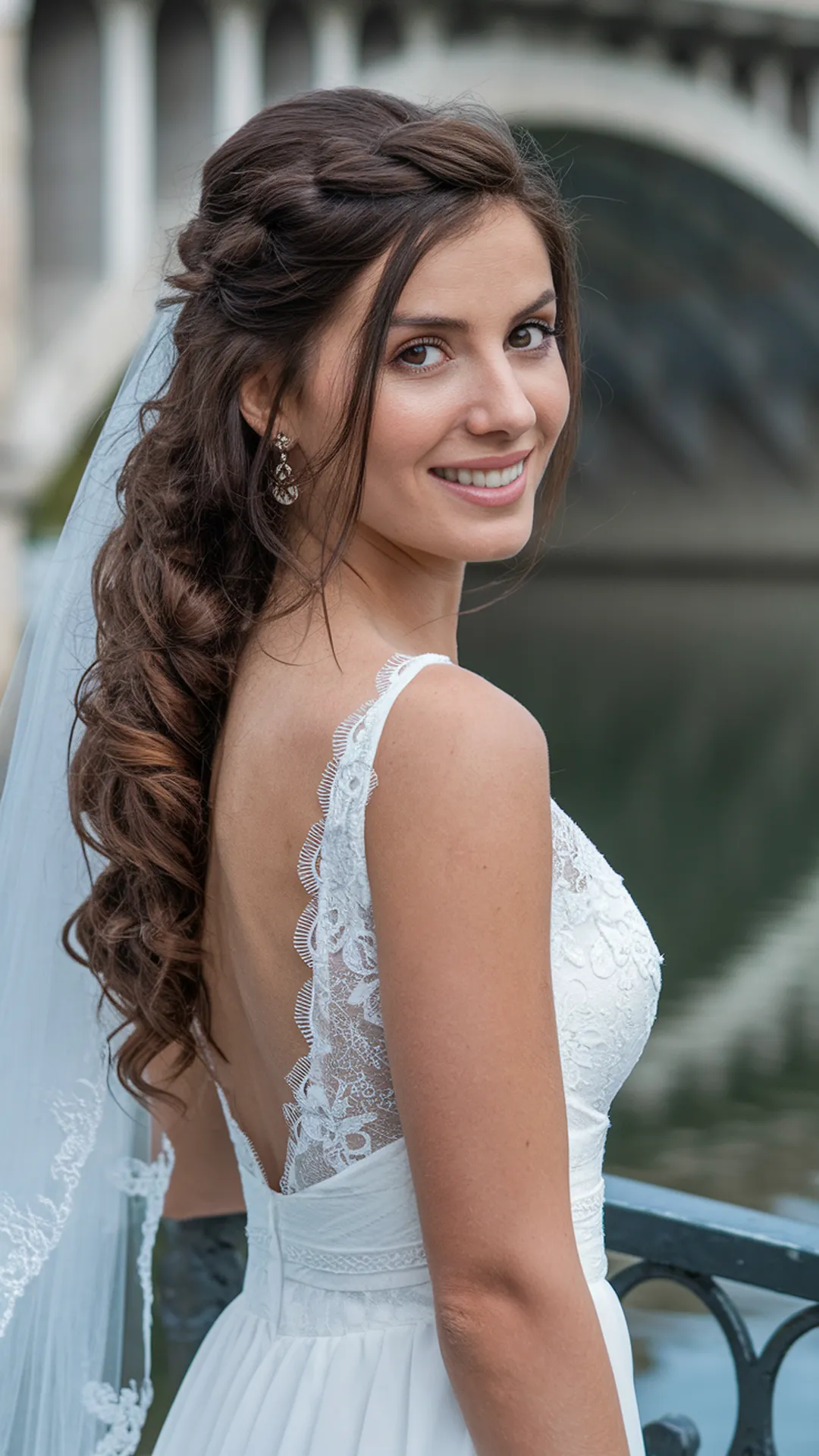 Stunning Layered Bridal Updos