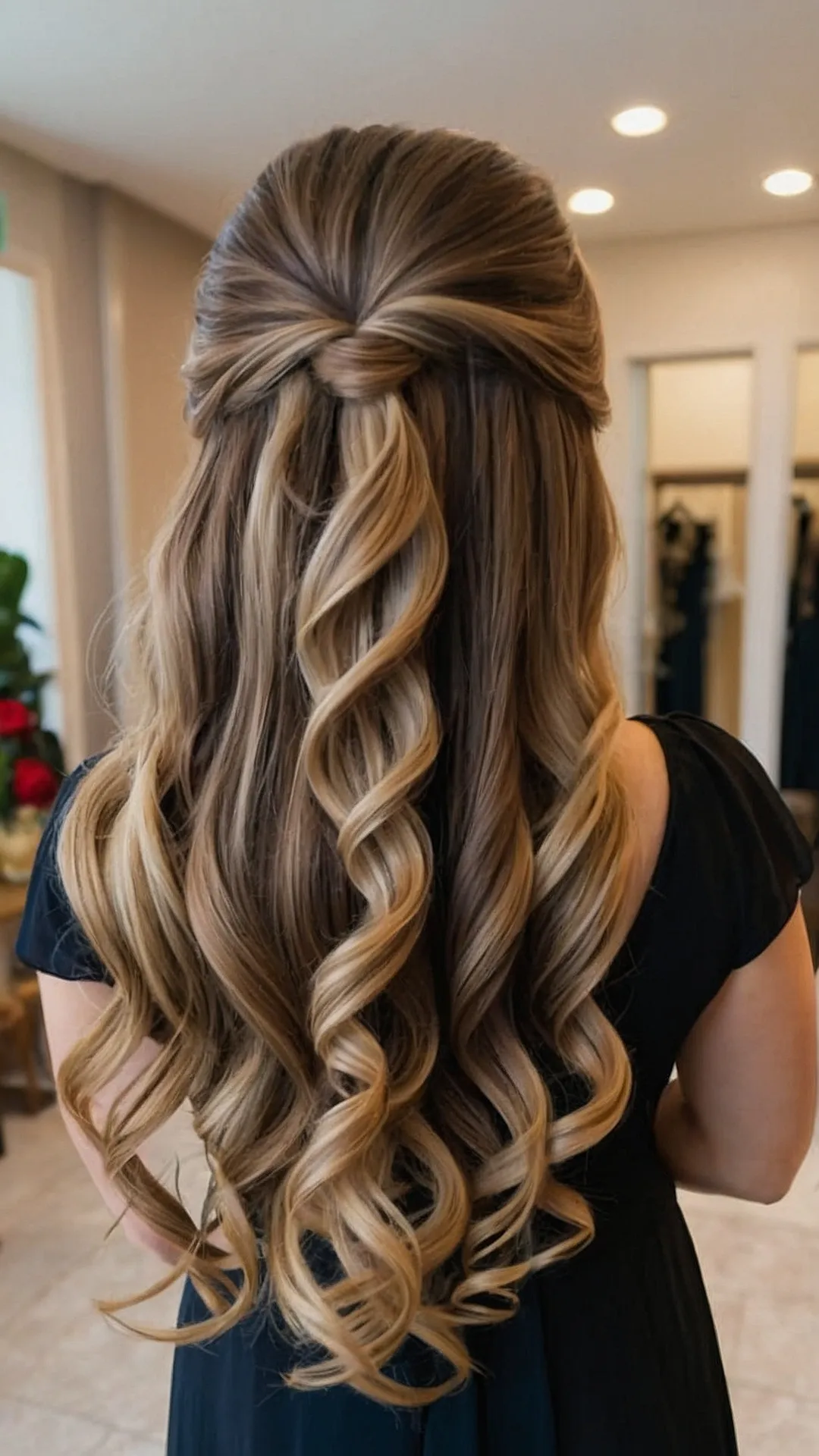 Wedding Hair, Perfectly Curled