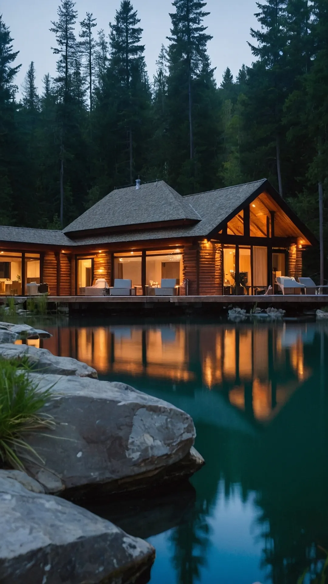 Rustic Modern Getaway