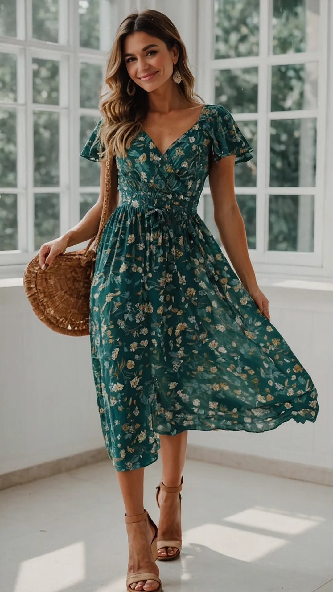 From Beach to Brunch Maxi Floral Dresses for Every Setting