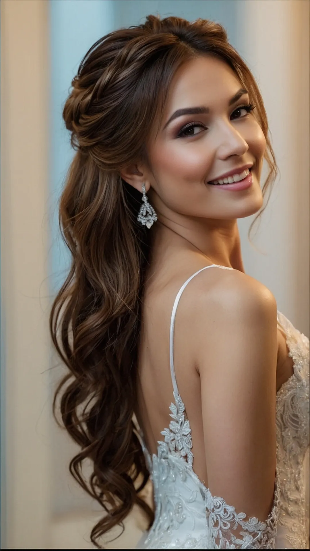 Bridal Hair Goals: The Low-Maintenance Look