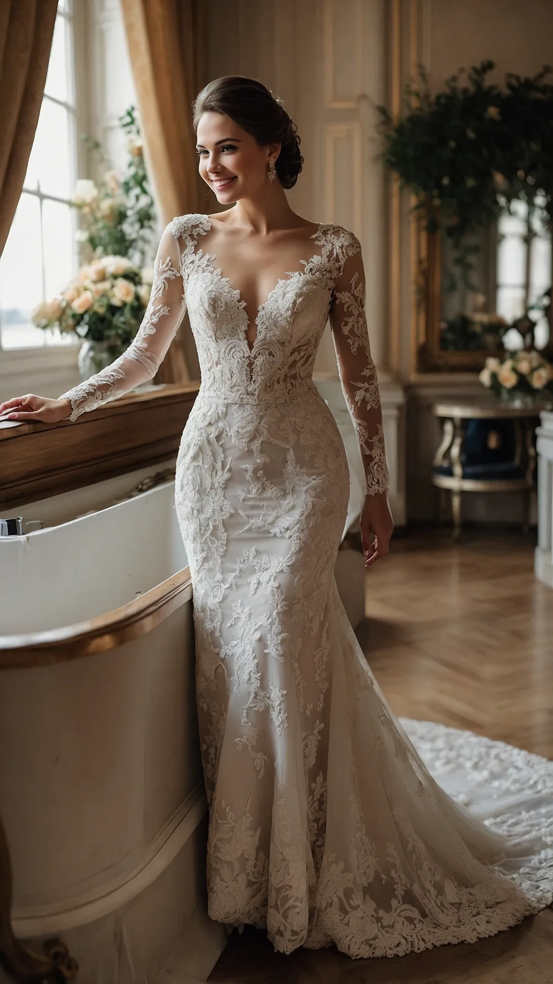 Chic Sleeves for the Big Day