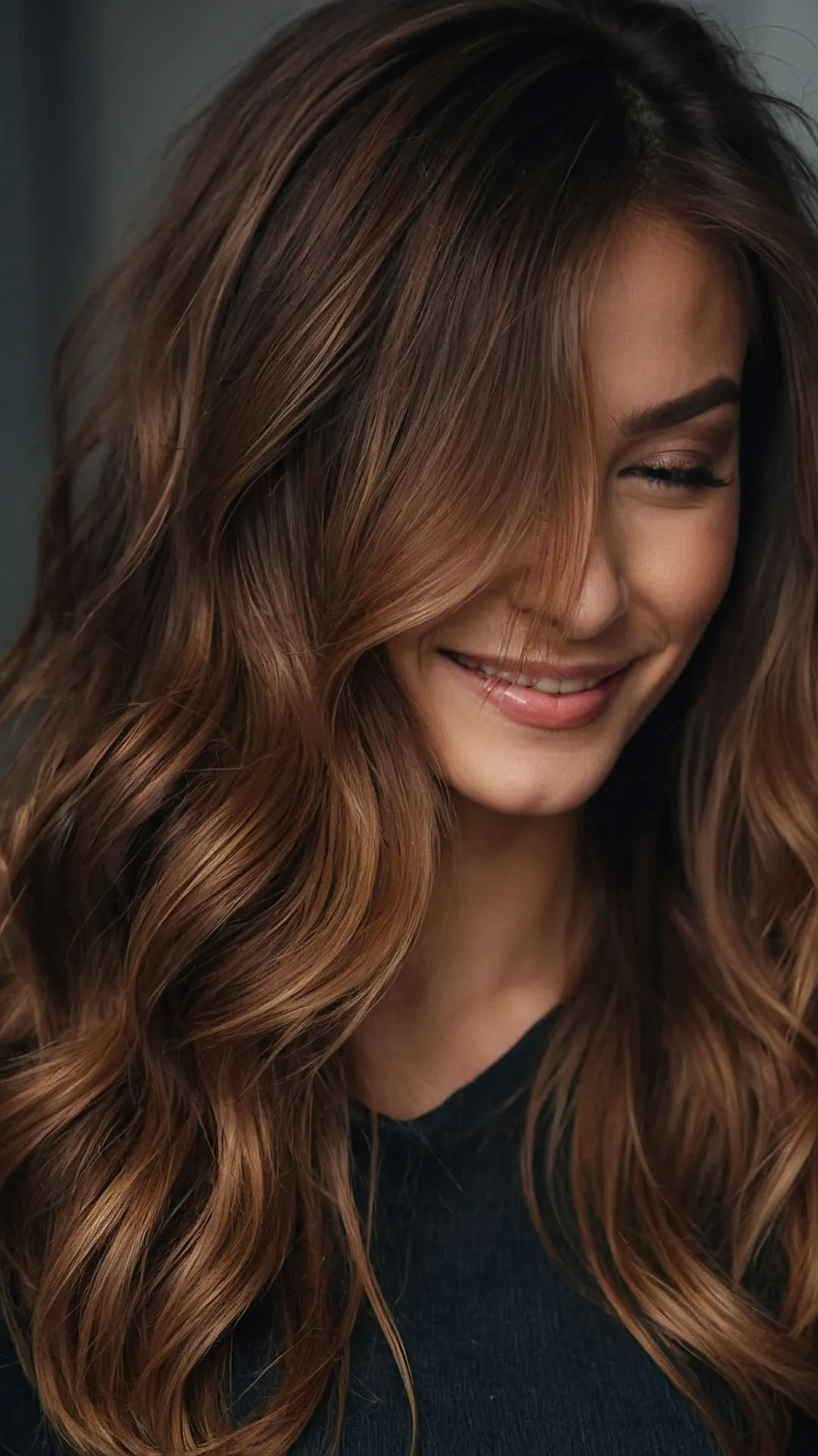 Cozy Balayage: Fall's Hair Haven