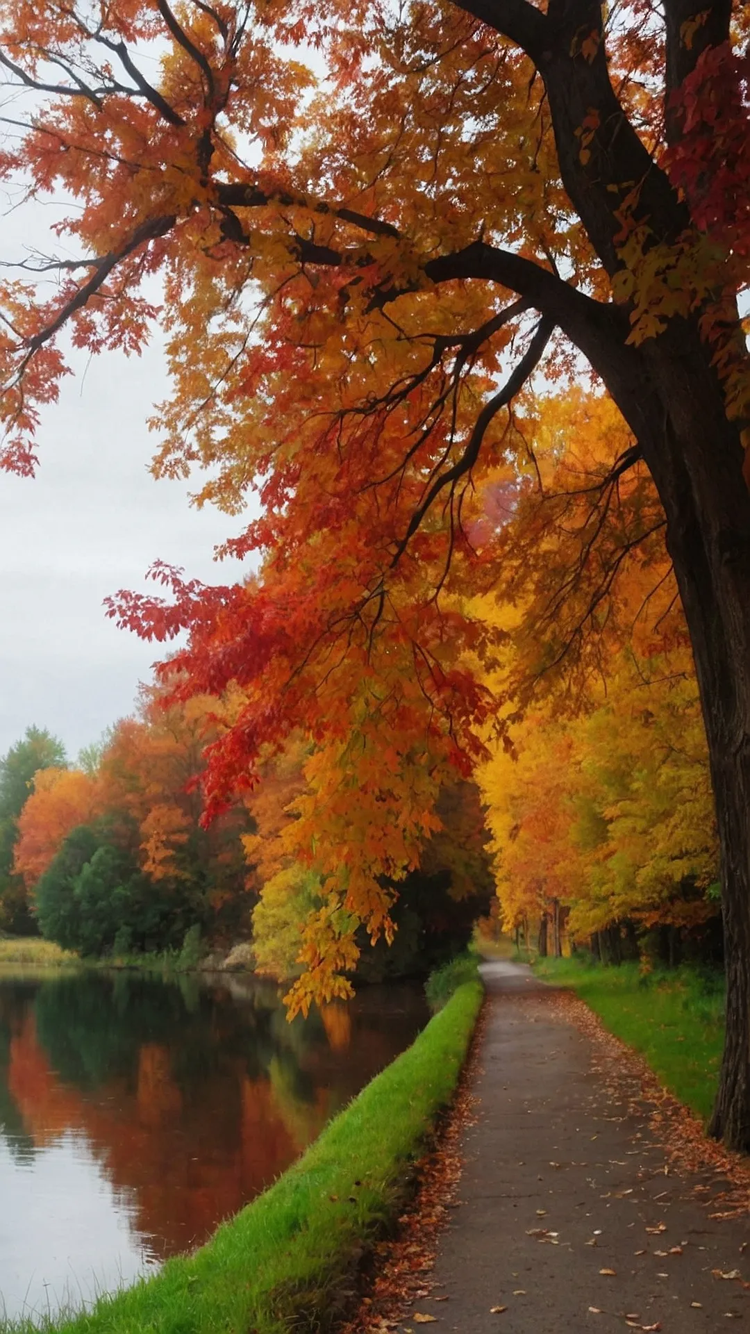 Fall's Fancy Footpath: