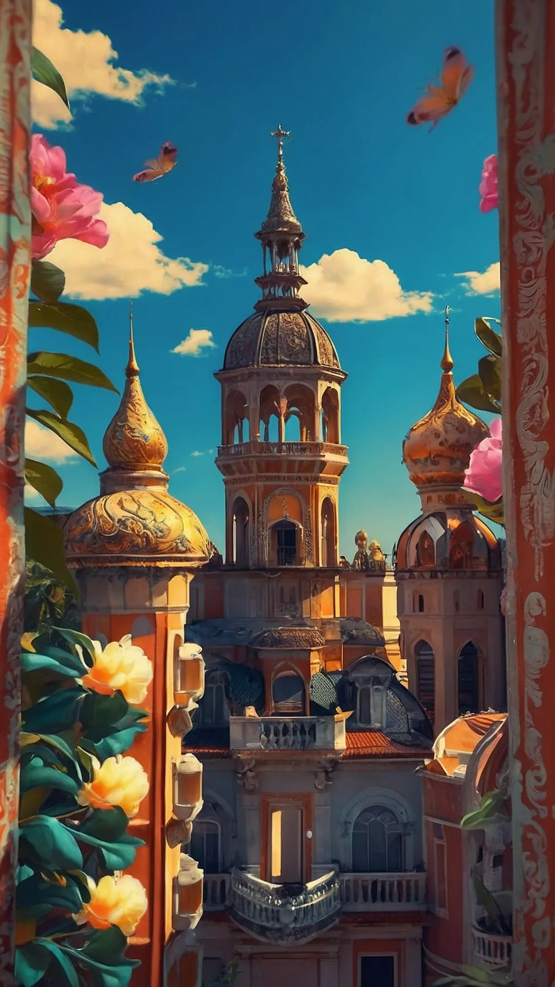 Golden Domes & Butterfly Dreams: