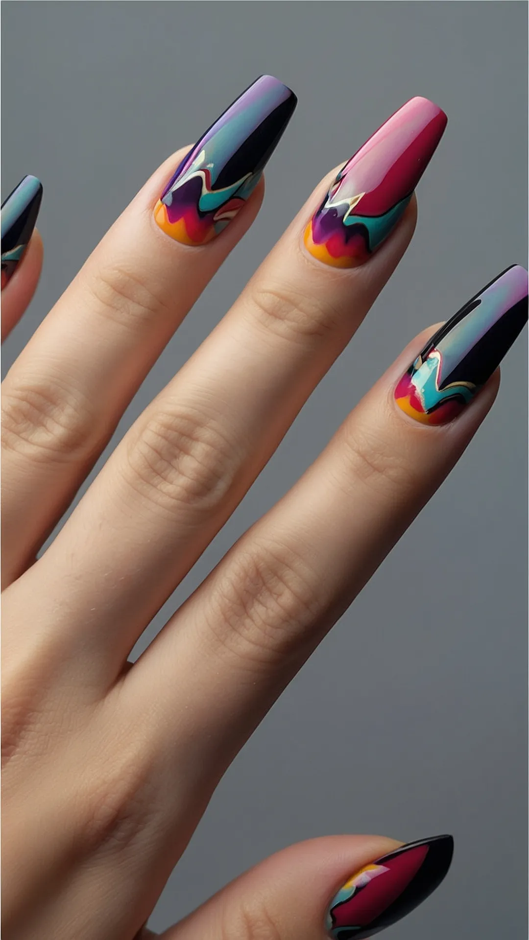 November Nails: Swirling into Style