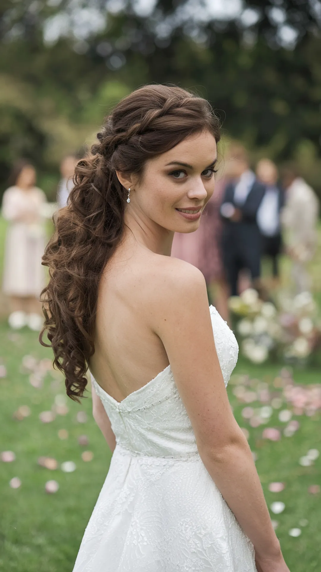 Wedding Day Hair: Layers of Love