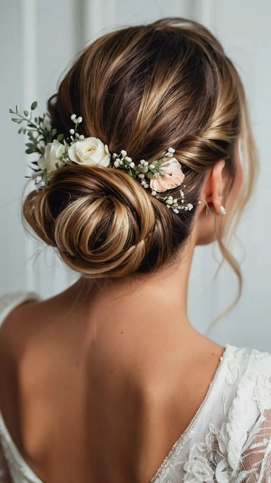 Bridal Hair Bloom