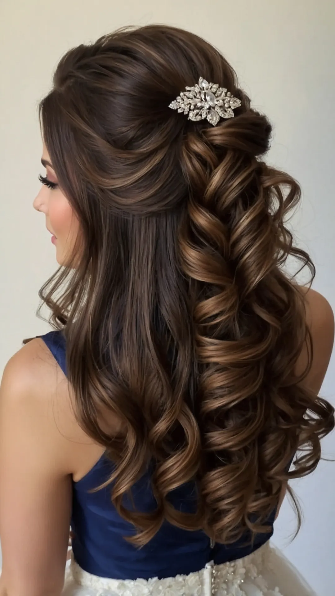 Wedding Day Effortless Glam